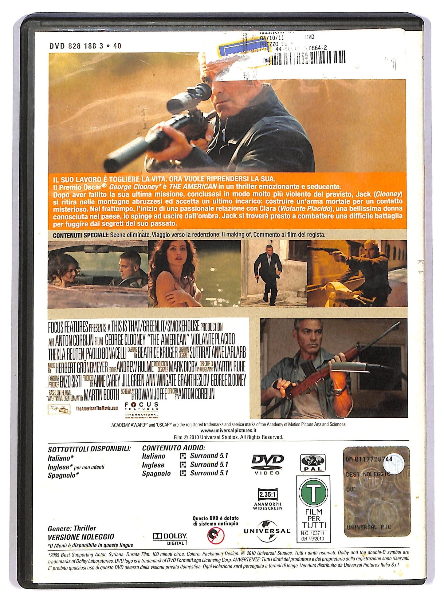 EBOND The American Noleggio DVD D785358