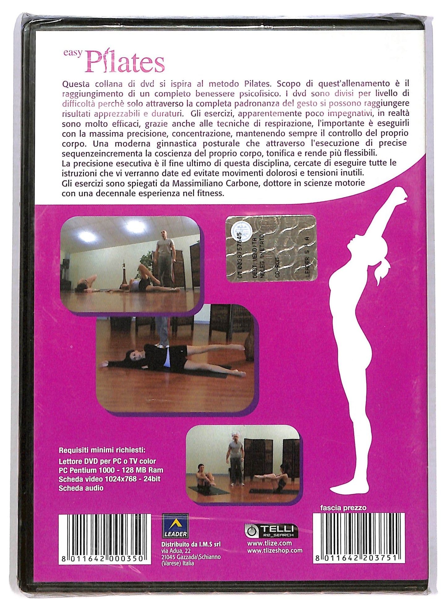 EBOND Pilates easy base EDITORIALE DVD D785428