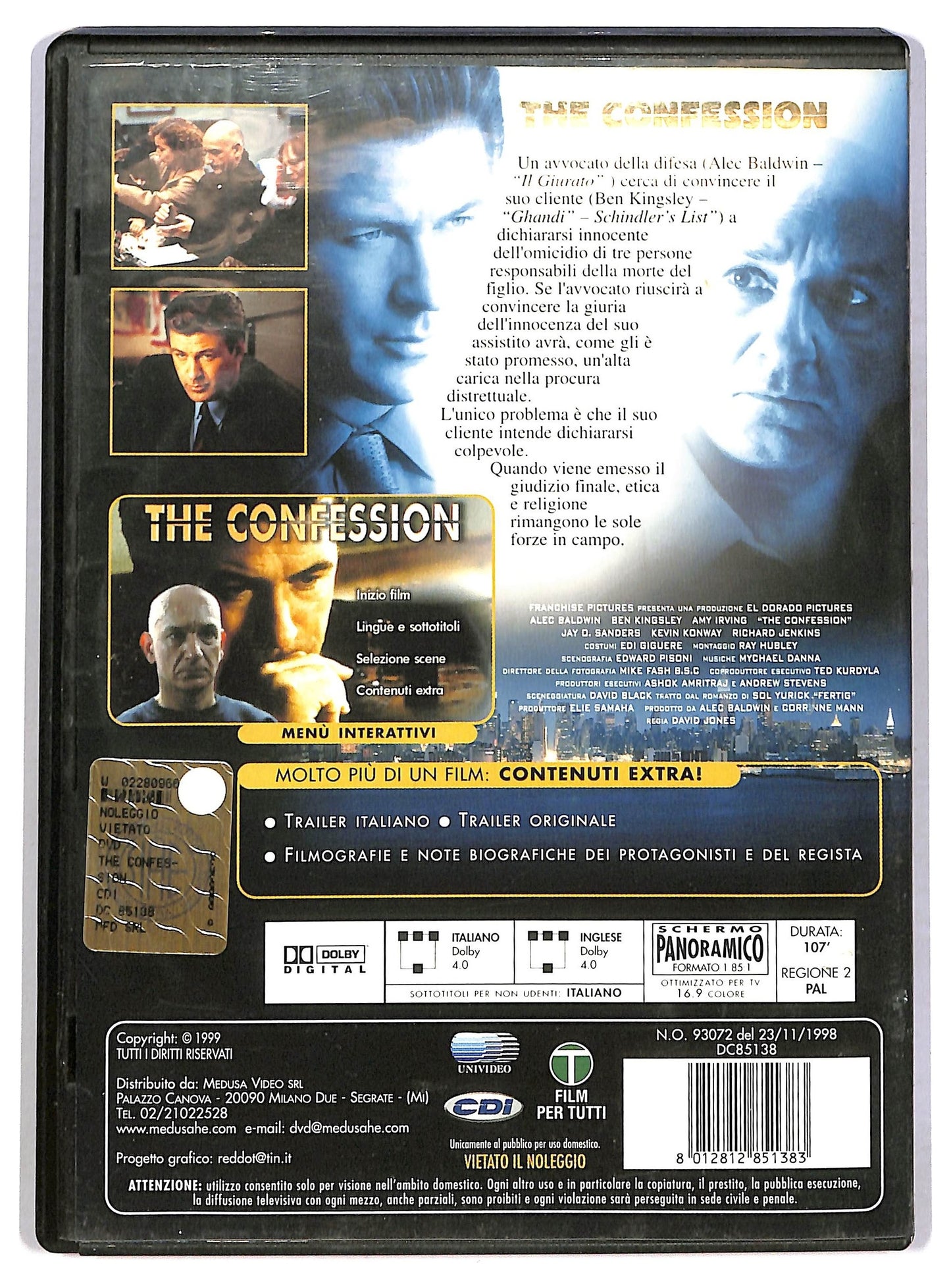 EBOND the confession DVD D785438