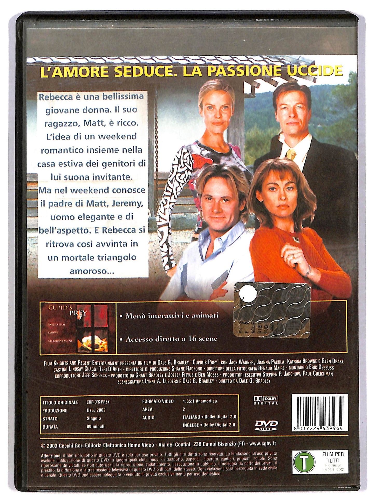 EBOND cupid's prey DVD D785439