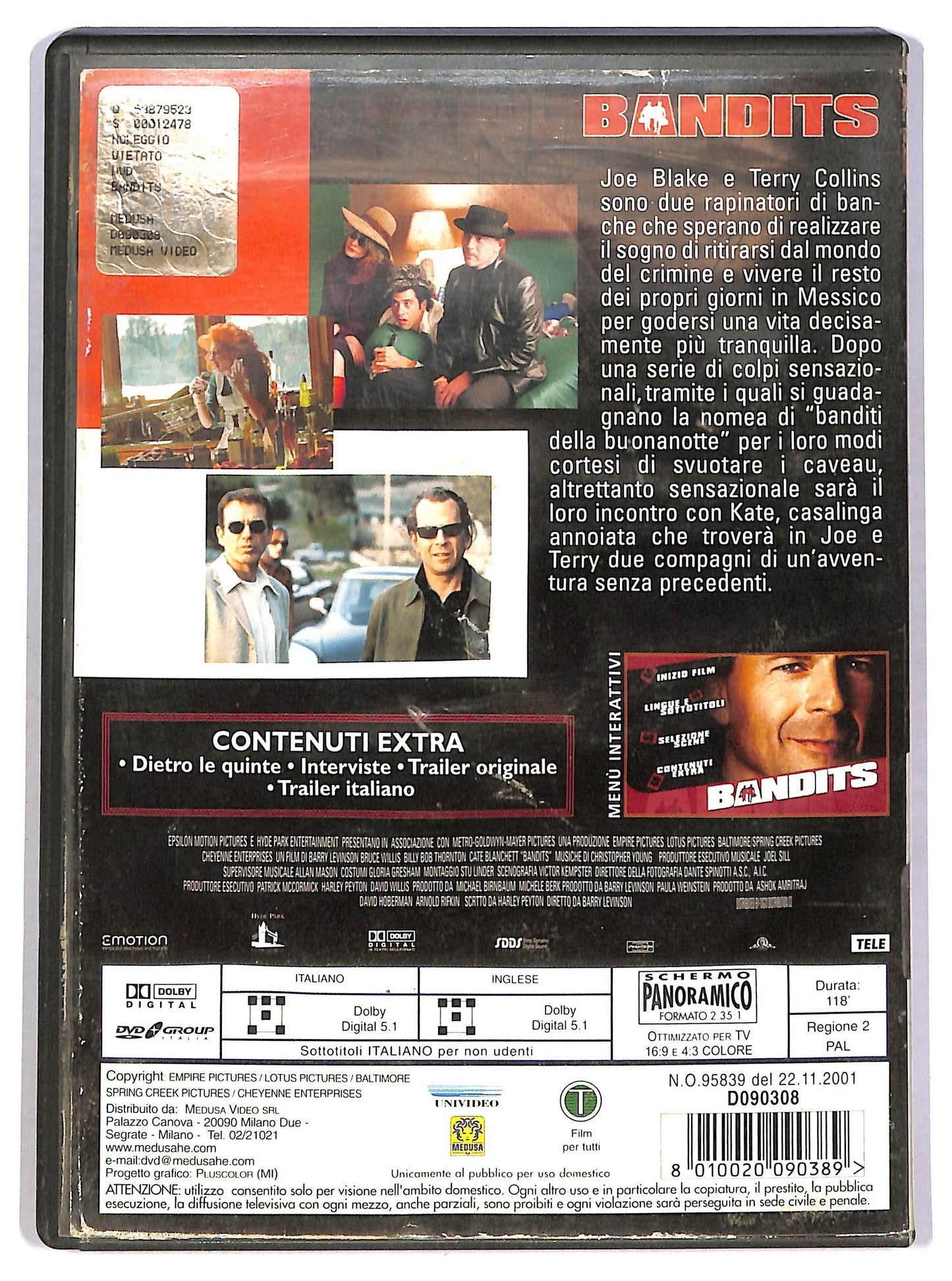 EBOND Bandits DVD D785440