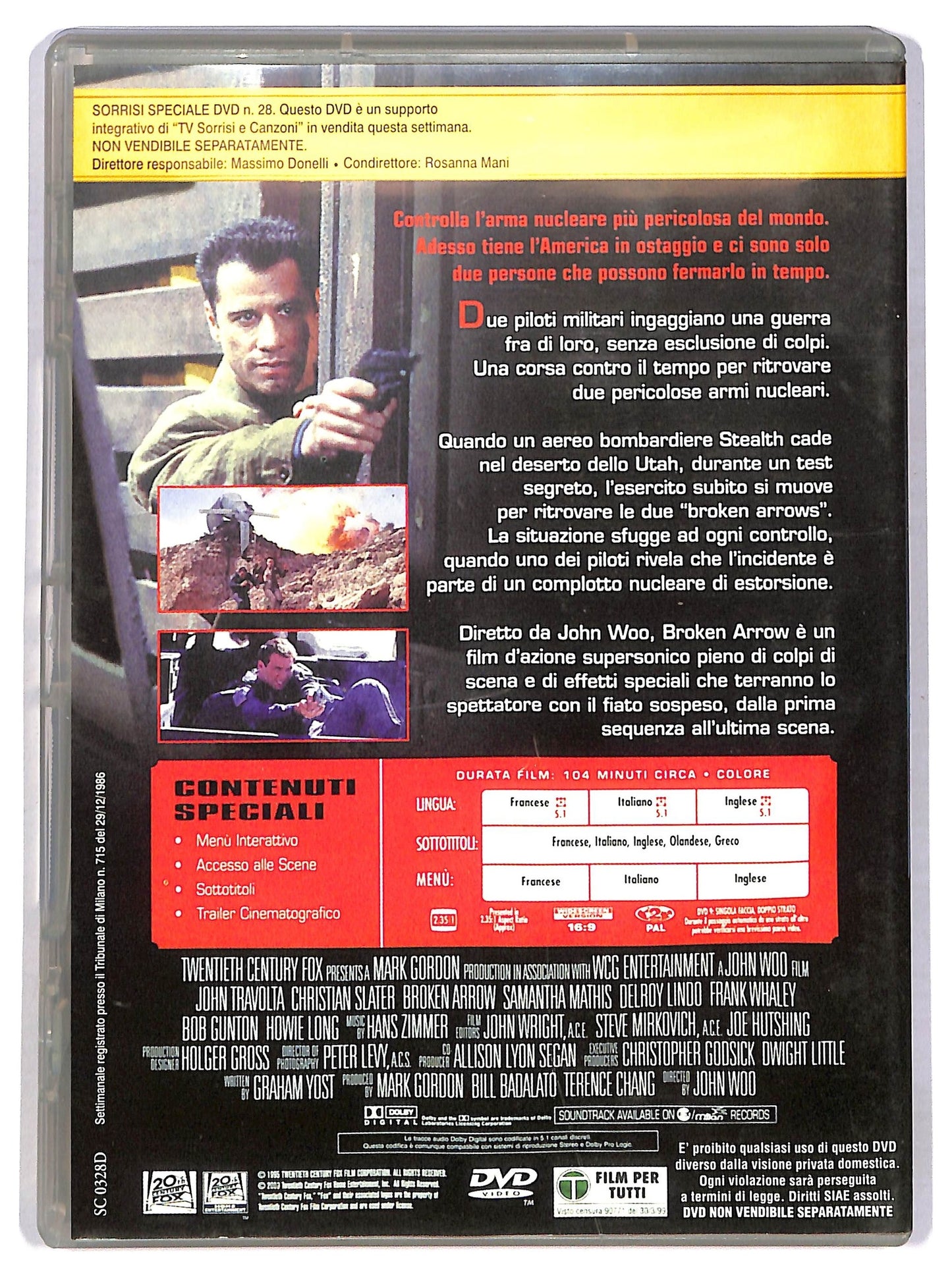 EBOND Nome in codice: Broken Arrow EDITORIALE DVD D785447