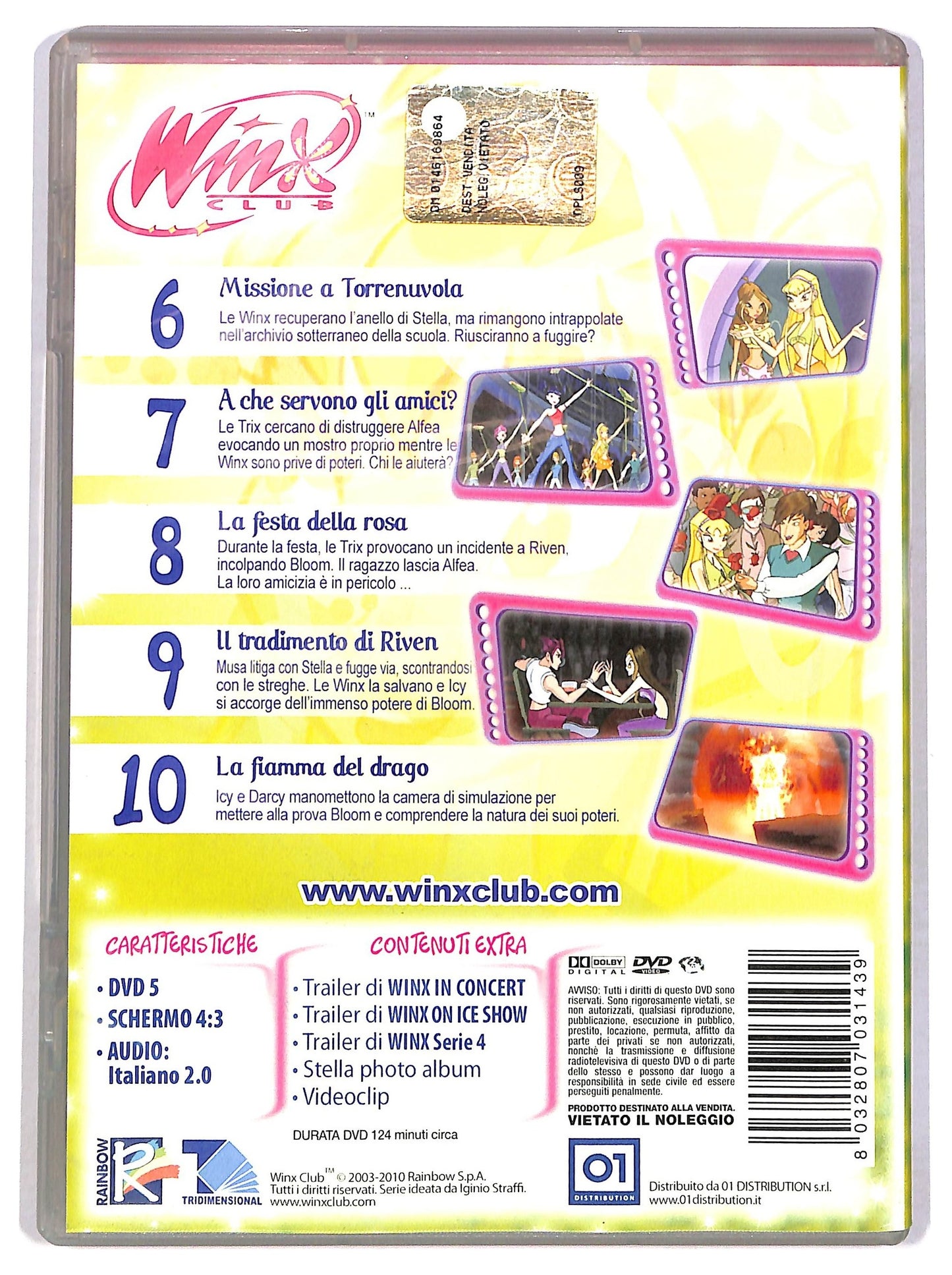 EBOND Winx Club Stagione 01 Volume 02 Episodi 06 - 10 EDITORIALE DVD D785452