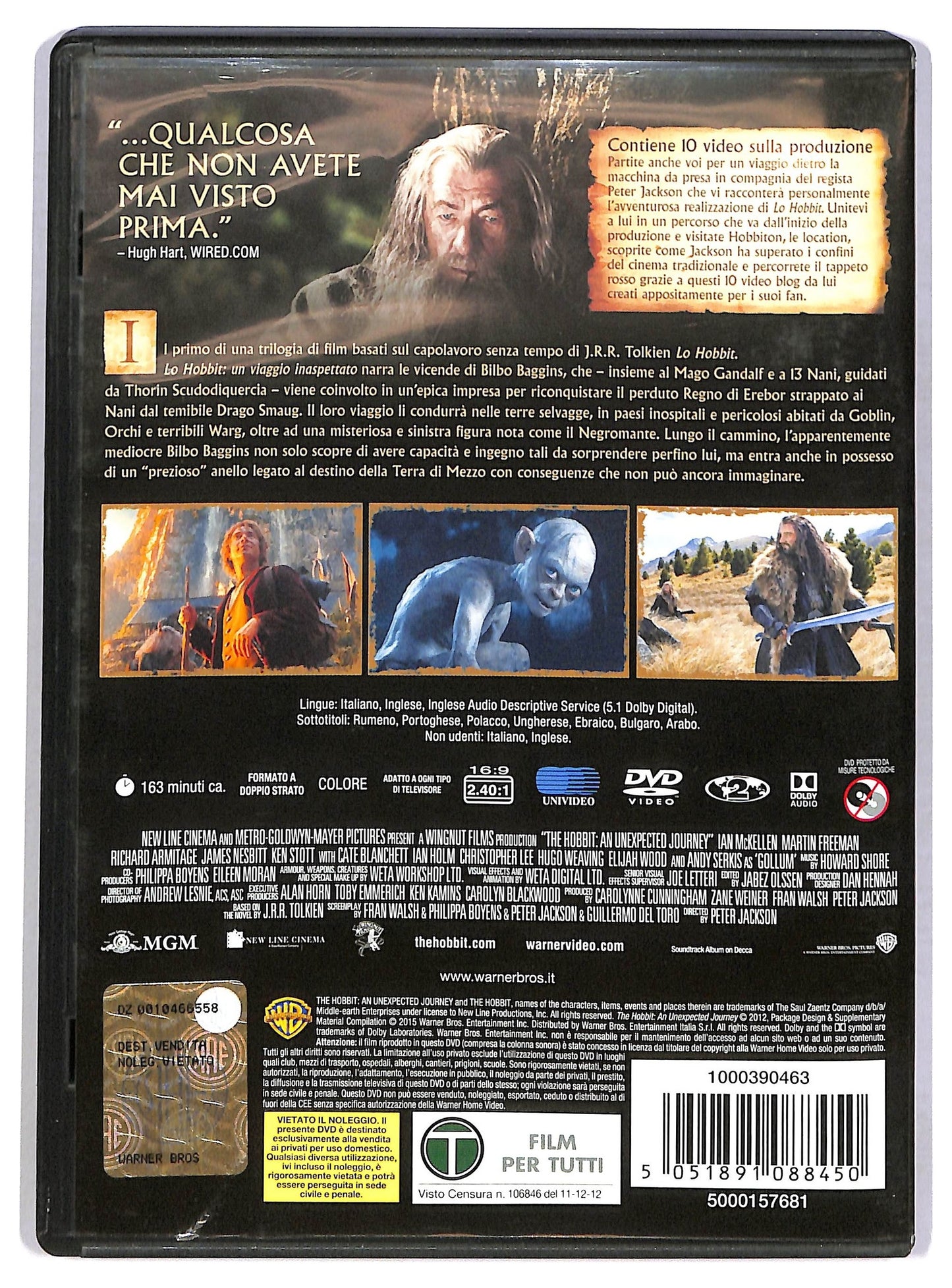 EBOND Lo Hobbit - Un Viaggio Inaspettato (2 DVD) D785505