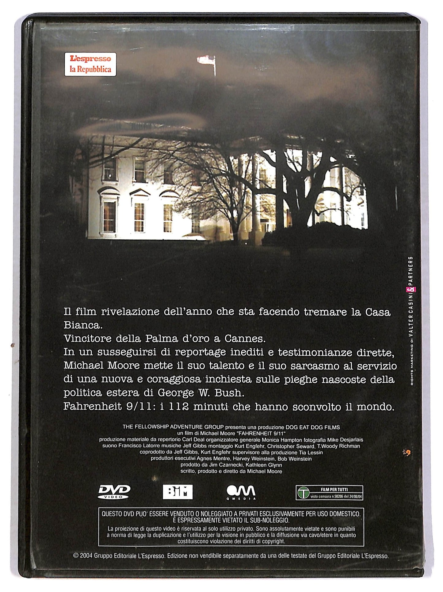 EBOND Fahrenheit 911dvd Editoriale D785509
