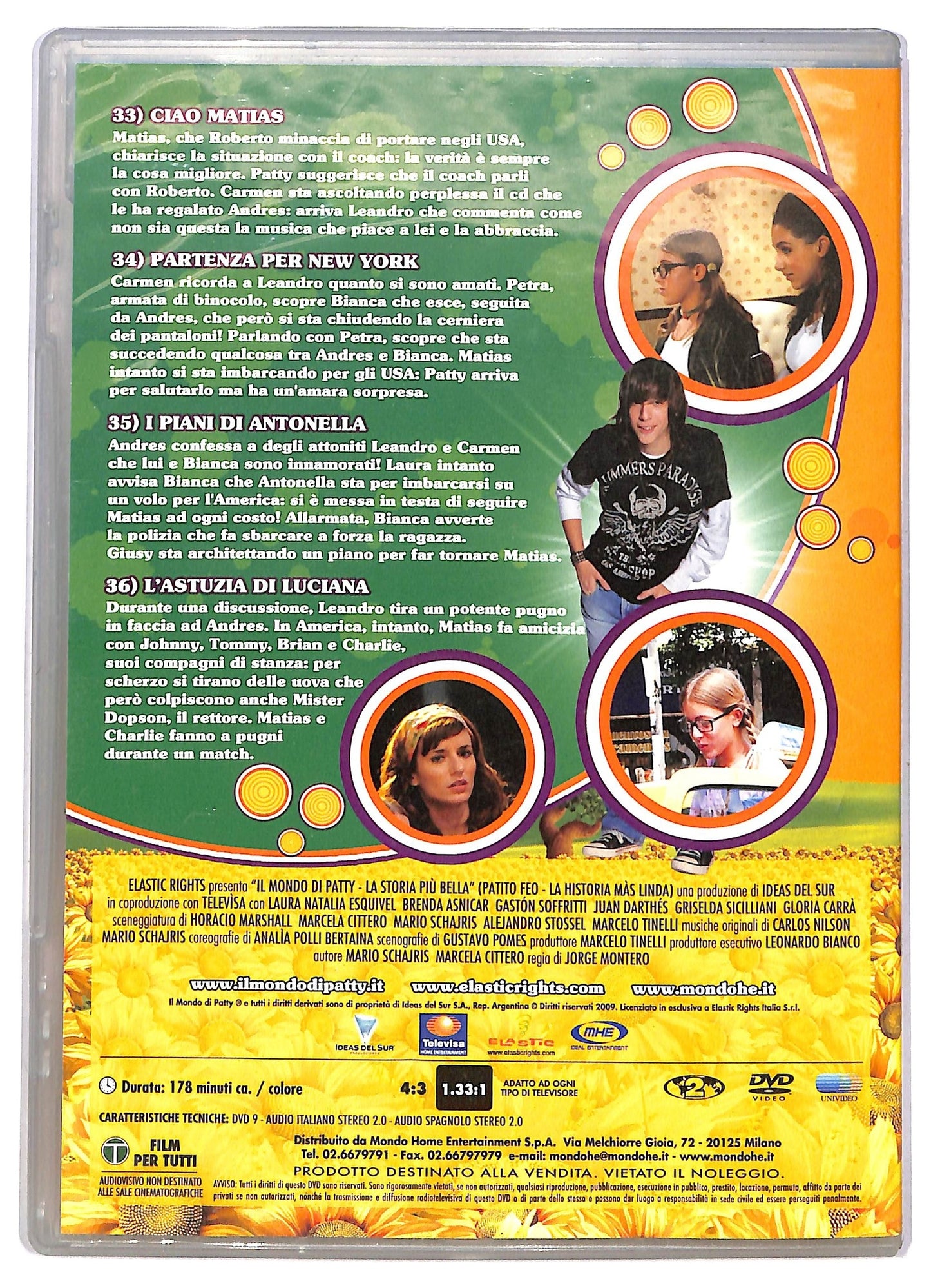 EBOND Il mondo di Patty - Volume 9 episodi 33 - 36 EDITORIALE DVD D785514