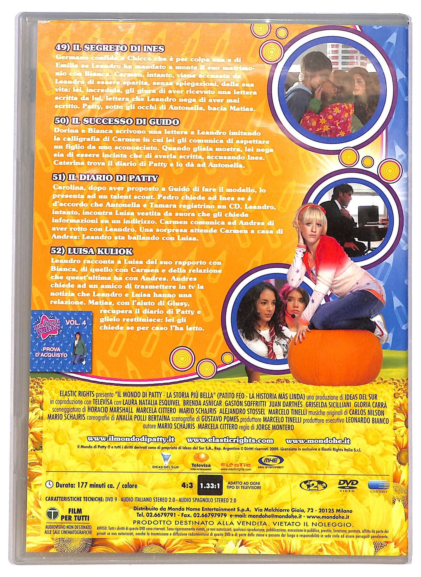 EBOND Il mondo di Patty - Volume 13 episodi 49 - 52 EDITORIALE DVD D785515
