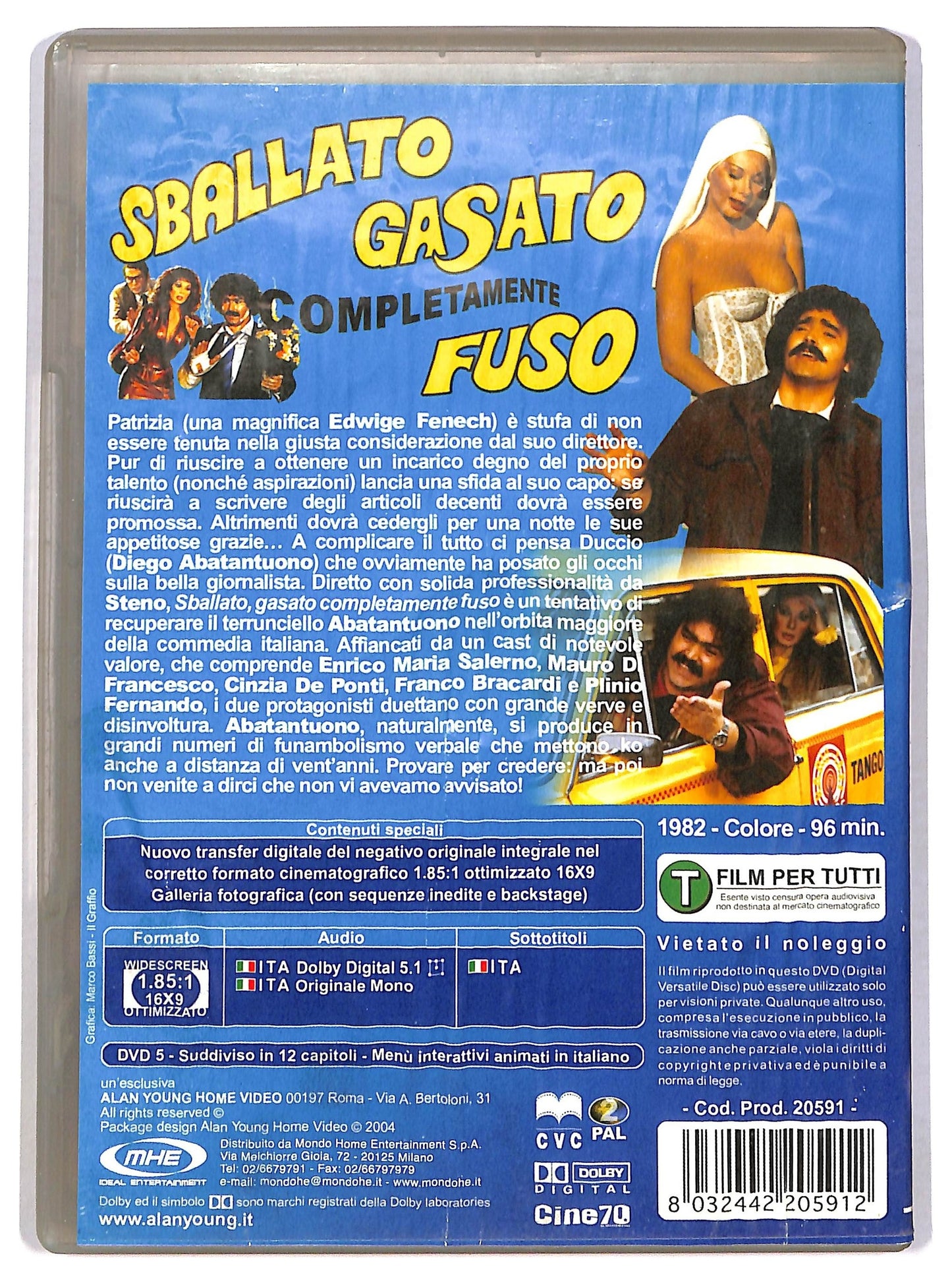EBOND Sballato, gasato, completamente fuso DVD D785527