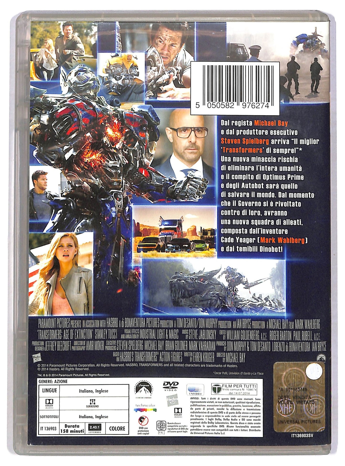 EBOND Transformers 4 L'era dell'estinzione DVD D785530