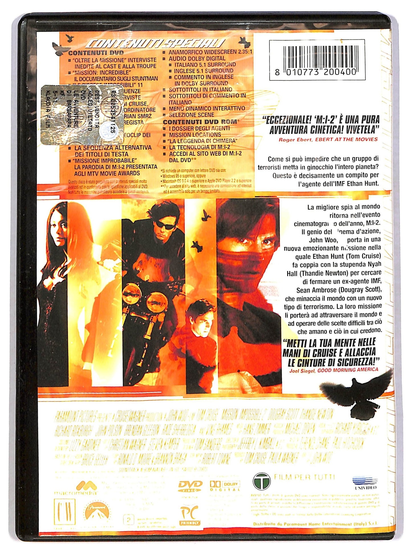 EBOND Mission: Impossible 2 DVD D785532