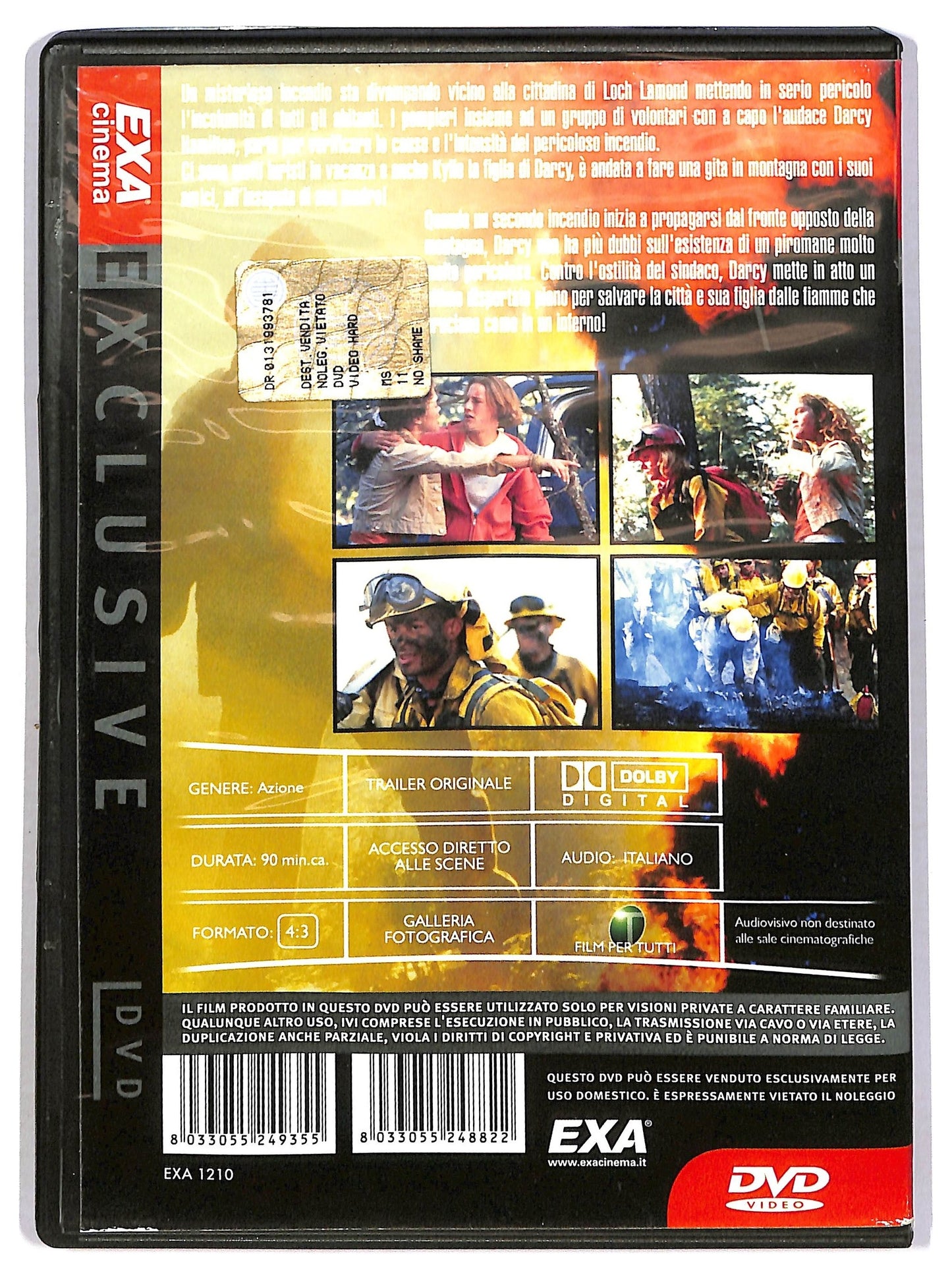 EBOND Tempesta di fuoco DVD D785533