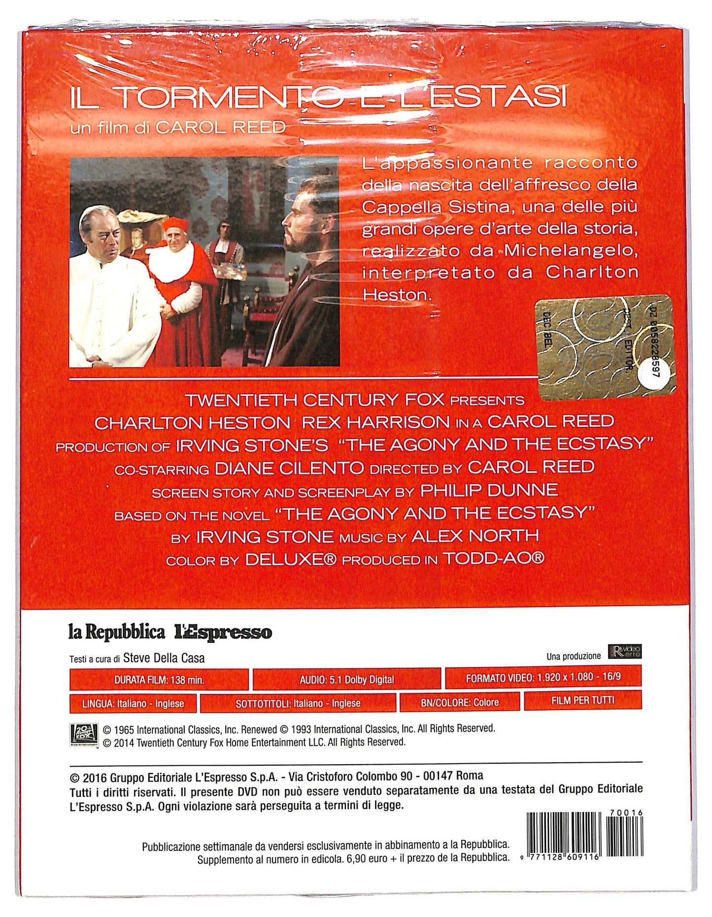 EBOND il tormento e l�estasi-editoriale DVD D785636