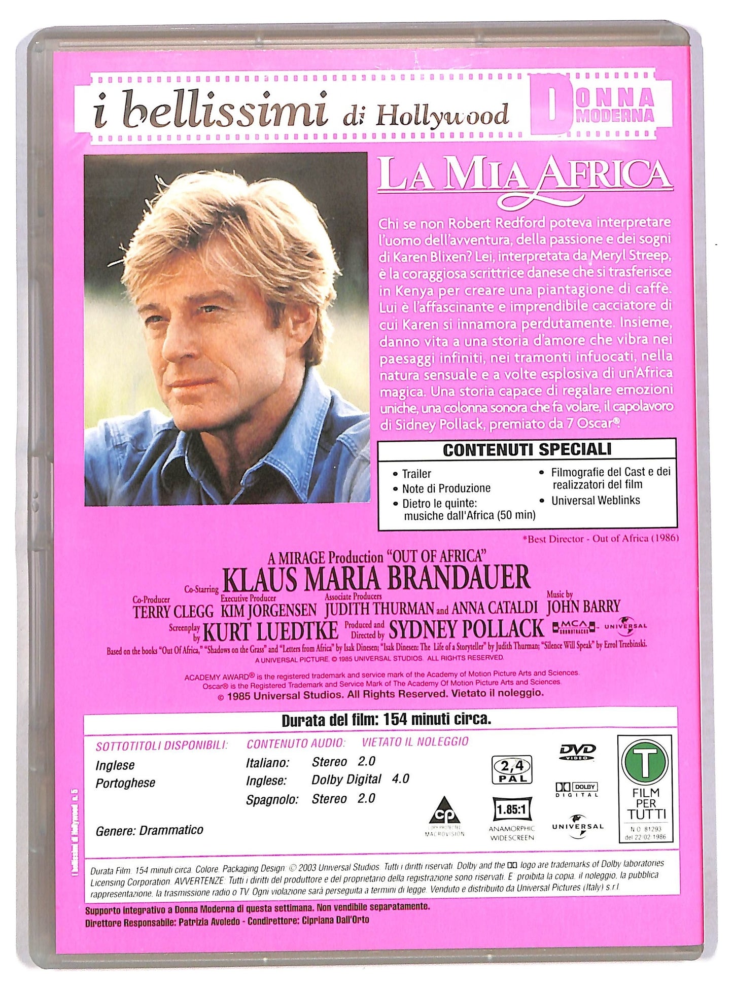 EBOND La Mia Africa DVD Editoriale D785743