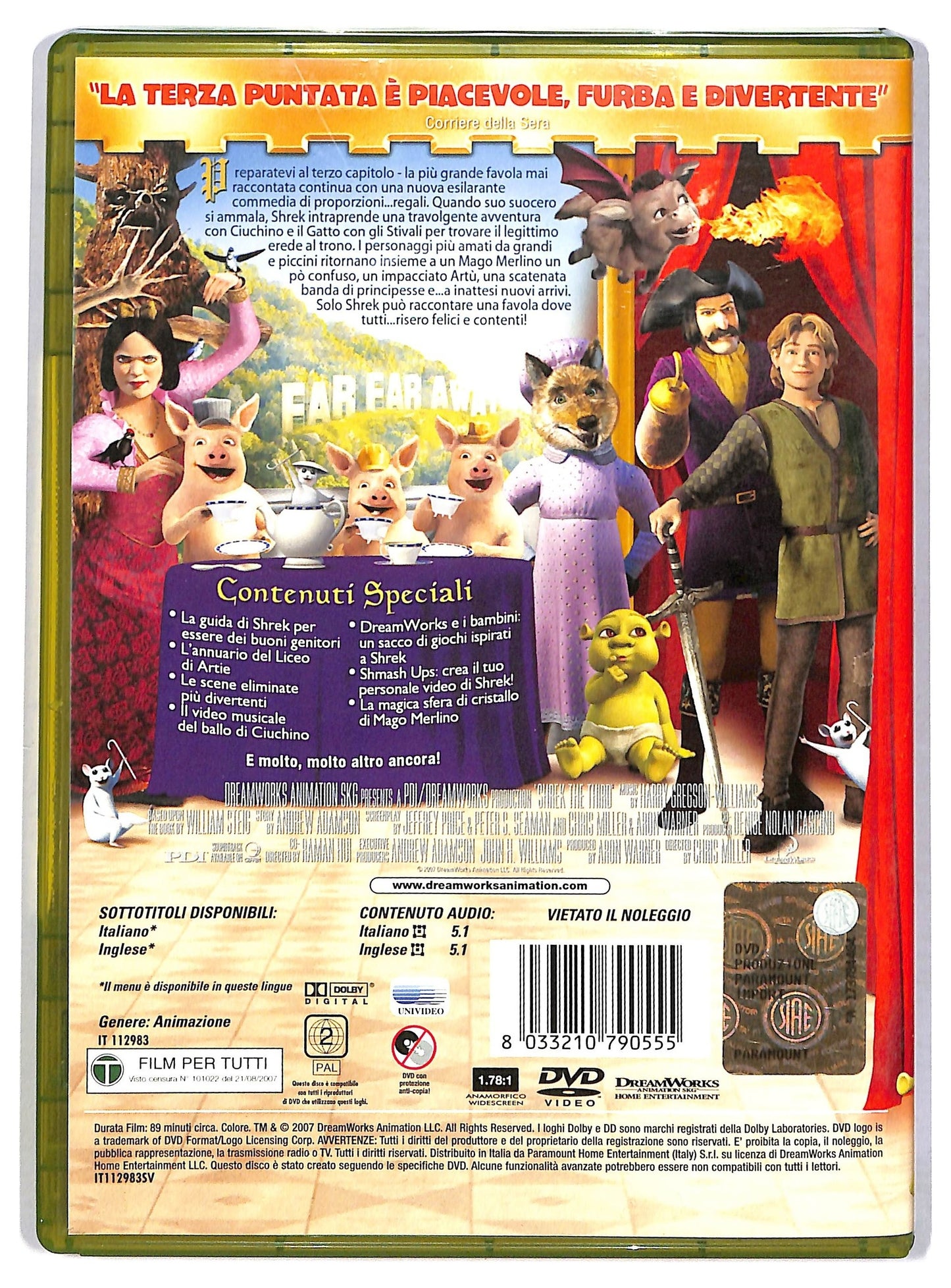 EBOND Shrek Terzo DVD D786034