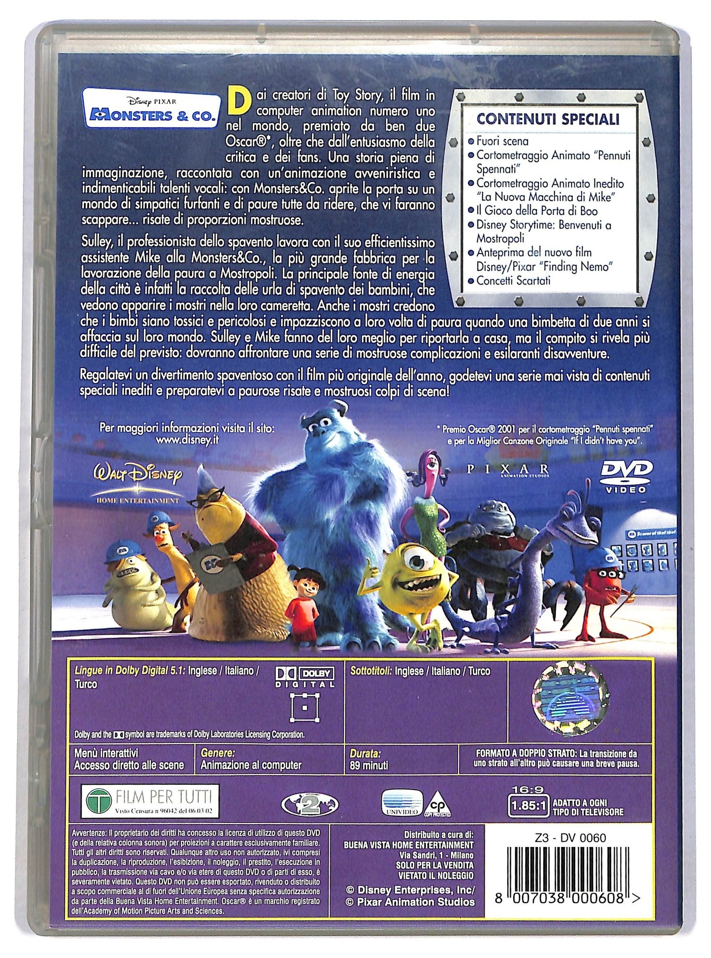 EBOND monsters & co DVD D786103