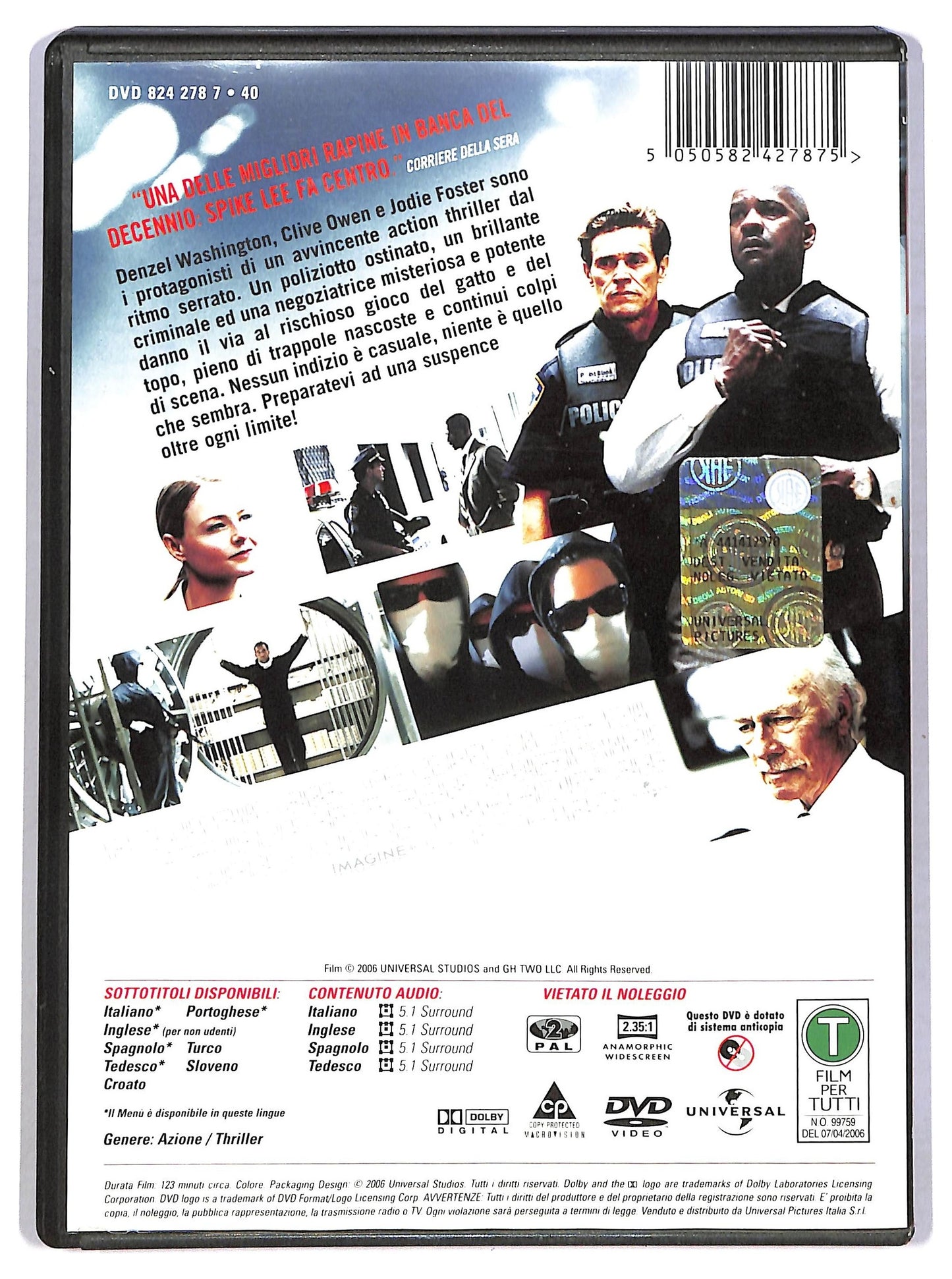 EBOND inside man DVD D786140