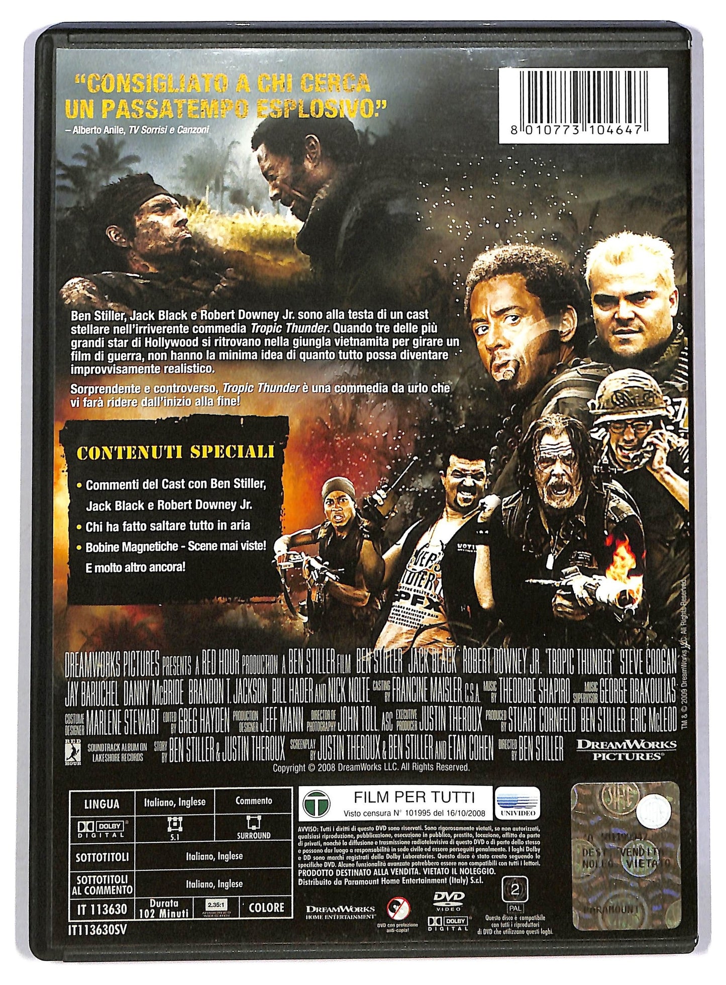 EBOND tropic thunder DVD D786154
