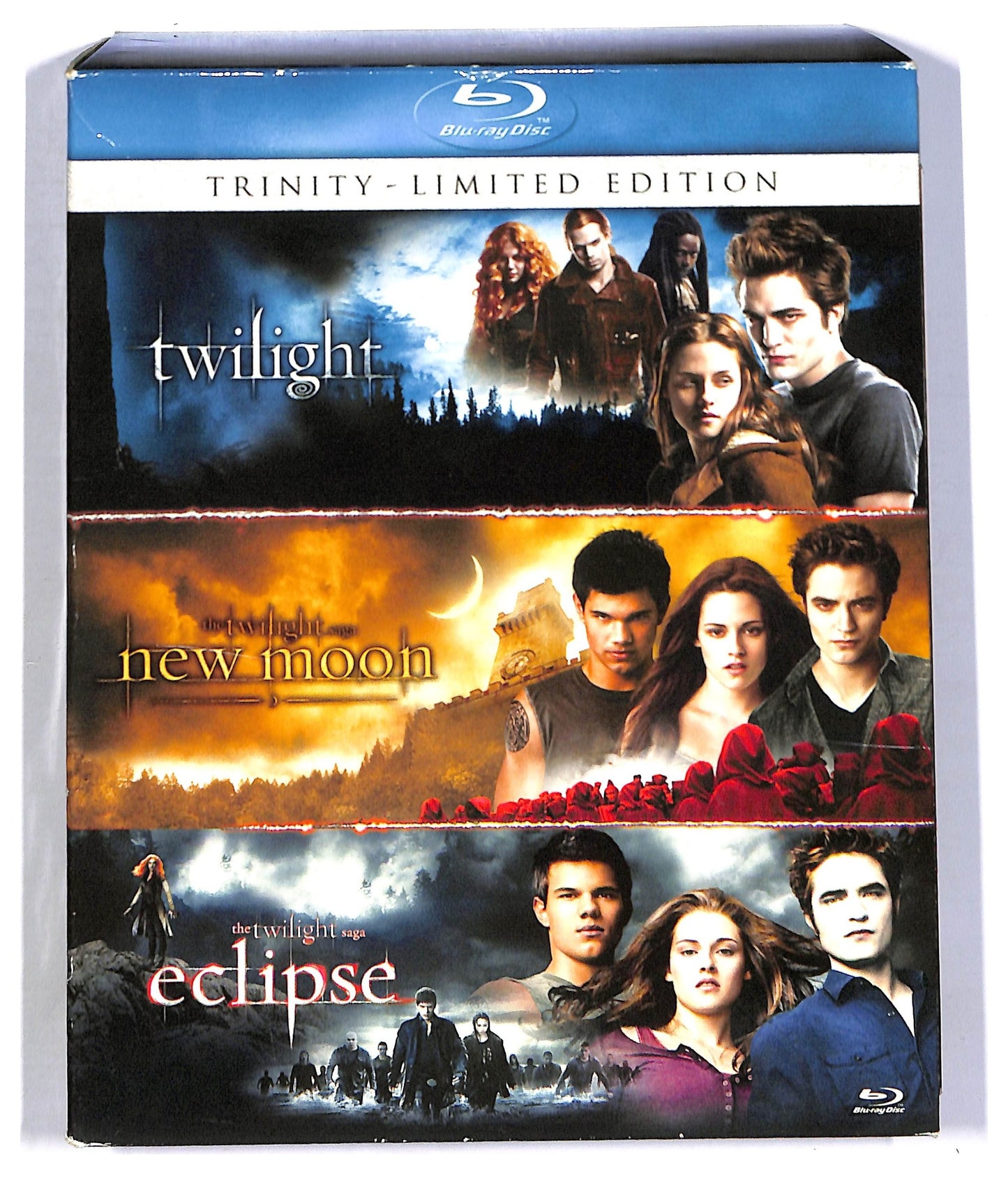 EBOND THE TWILIGHT SAGA - Trinity Limited Edition BLURAY BLURAY BLURAY D786261