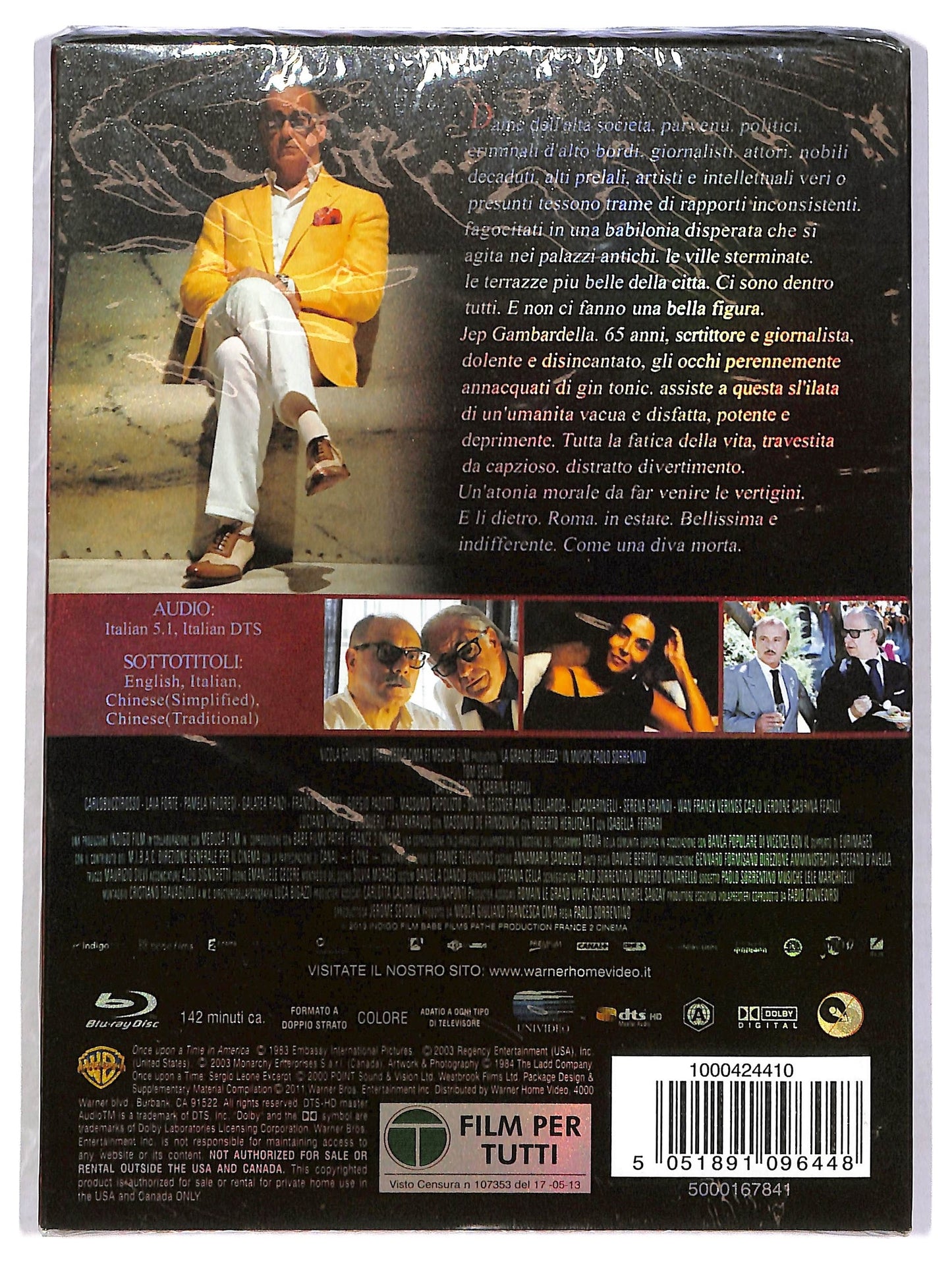 EBOND La grande bellezza BLURAY BLURAY BLURAY D786333