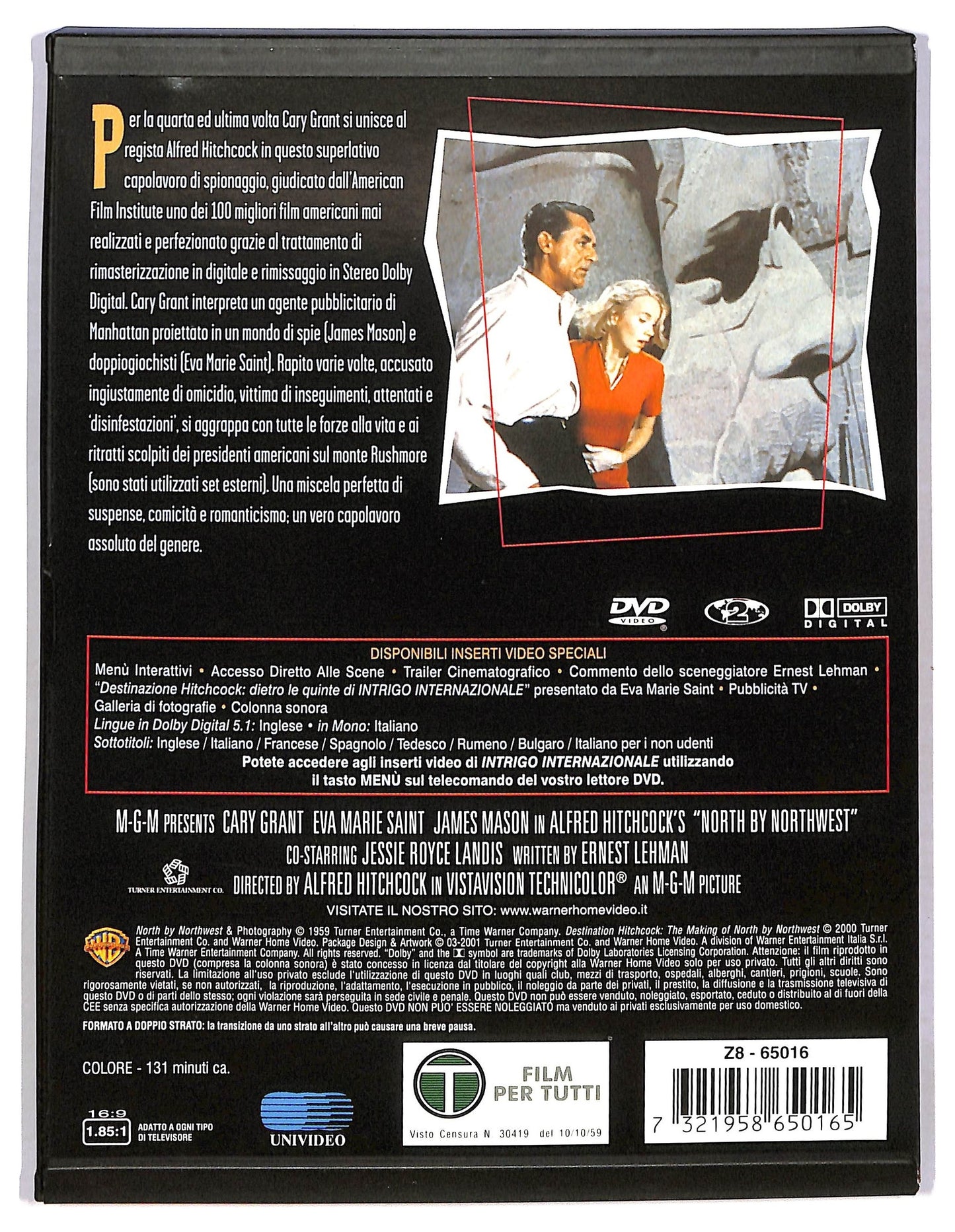 EBOND intrigo internazionale SNAPPER DVD D786355
