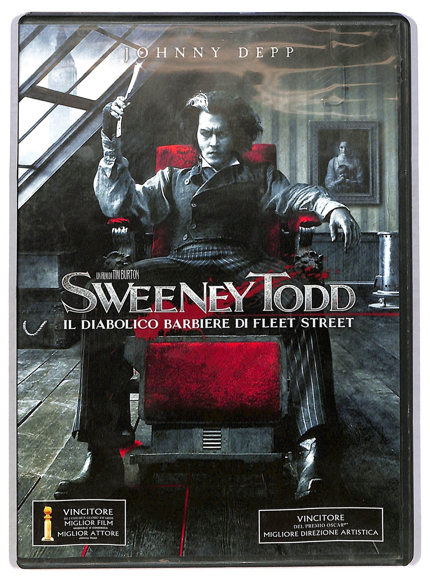EBOND sweeney todd - il diabolico barbiere di fleet street DVD D786365