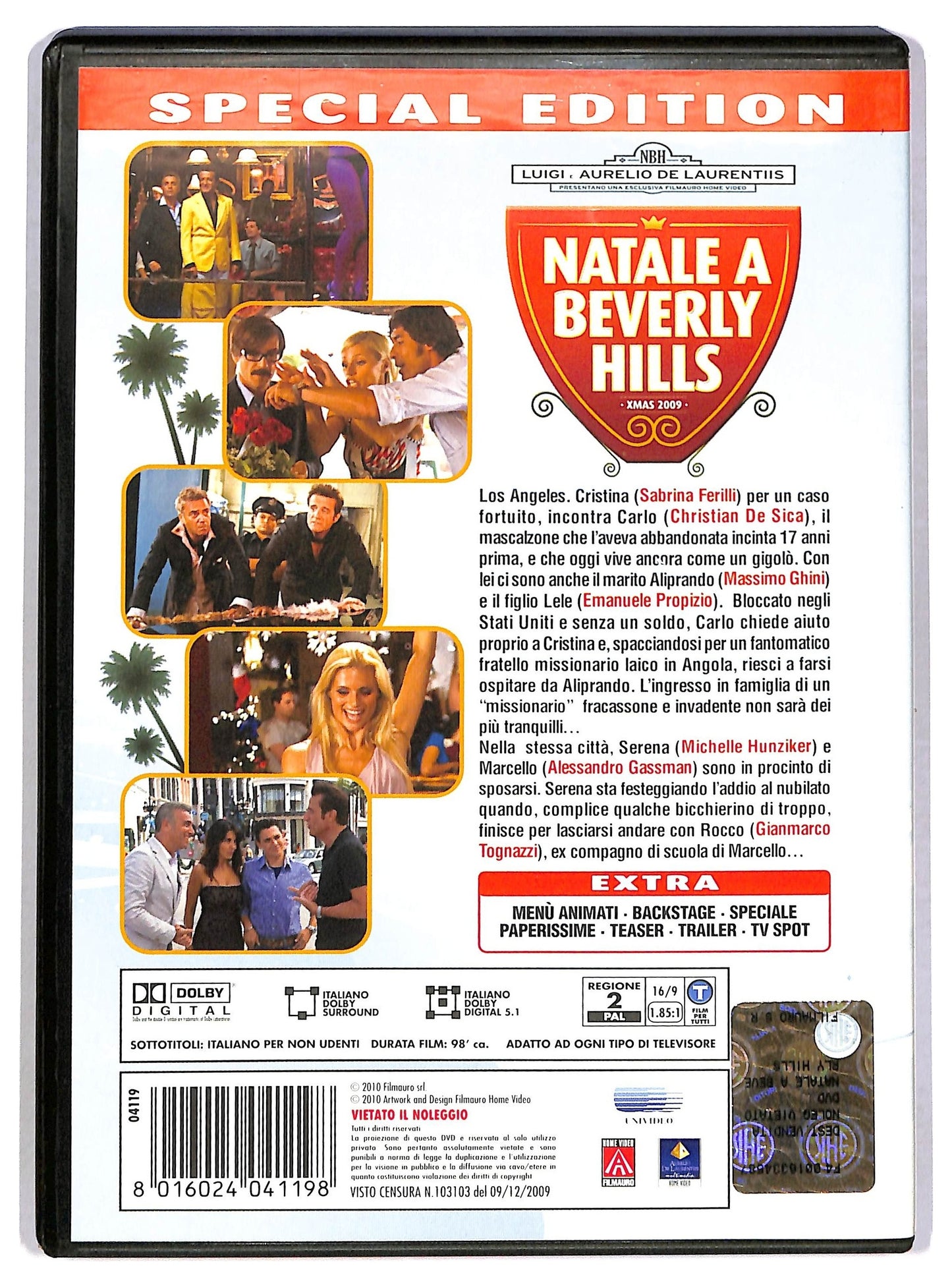 EBOND natale a beverly hills EDIZIONE SPECIALE DVD D786532