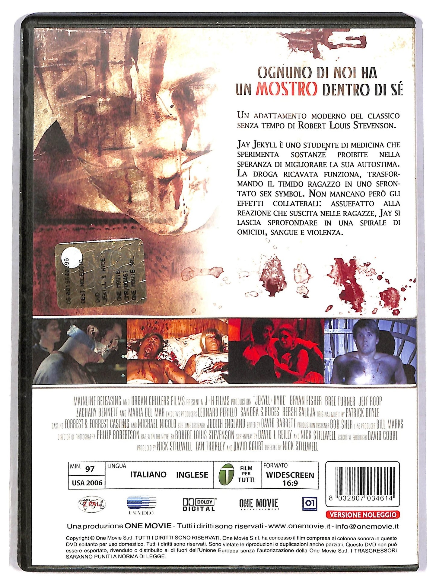 EBOND Jekyll + Hyde DVD NOLEGGIO D786553