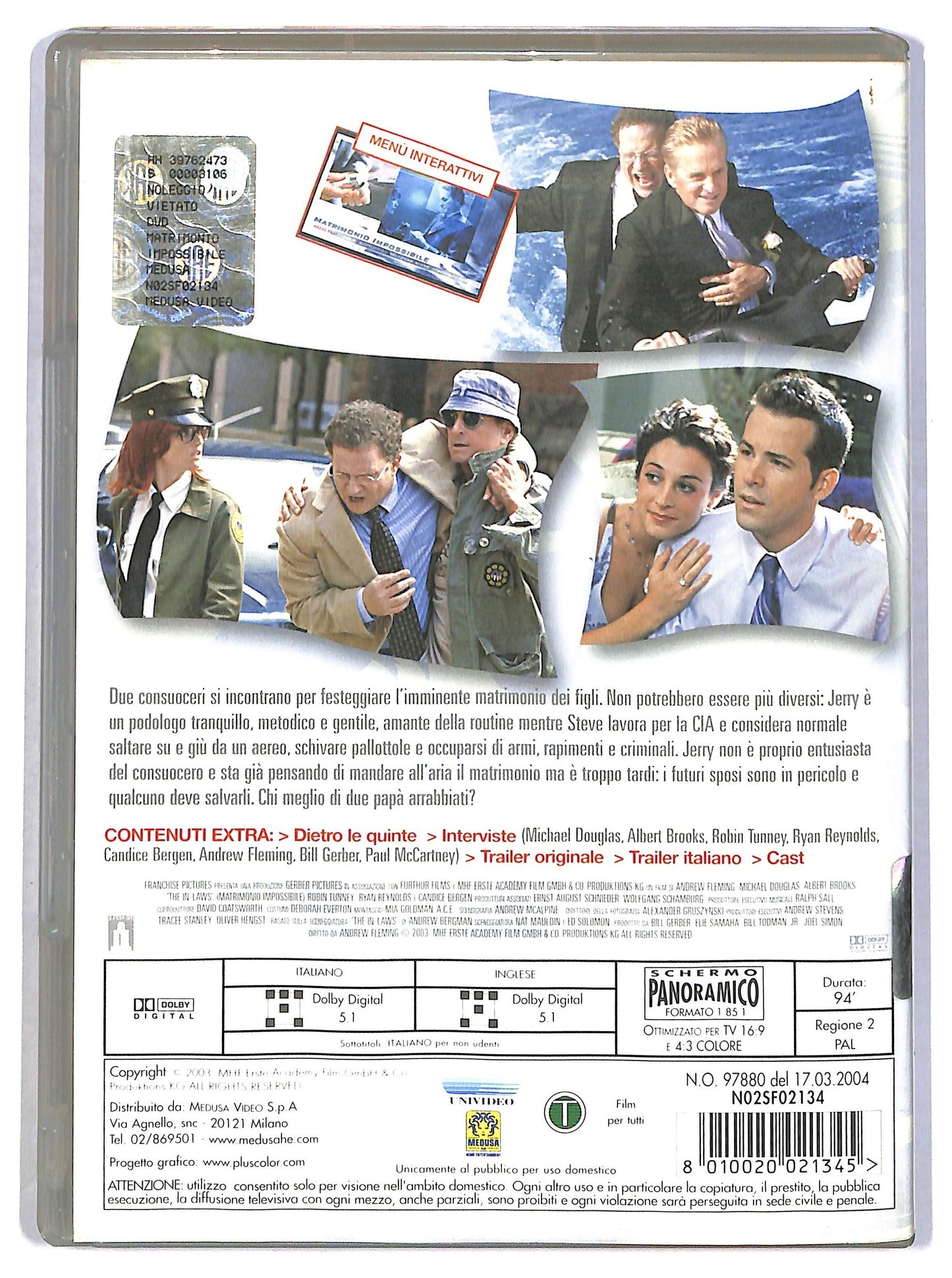 EBOND Matrimonio Impossibile DVD D786704