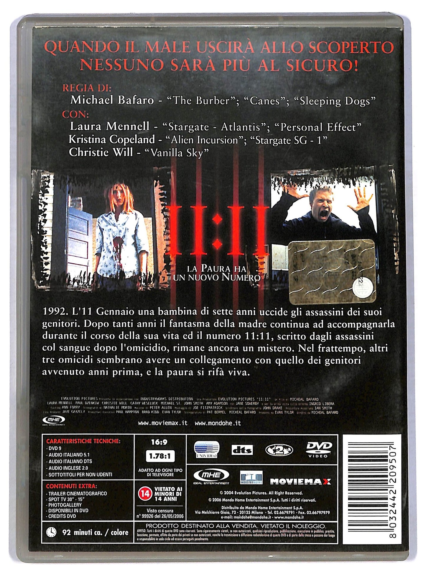 EBOND II:II La paura ha un nuovo numero DVD D786813
