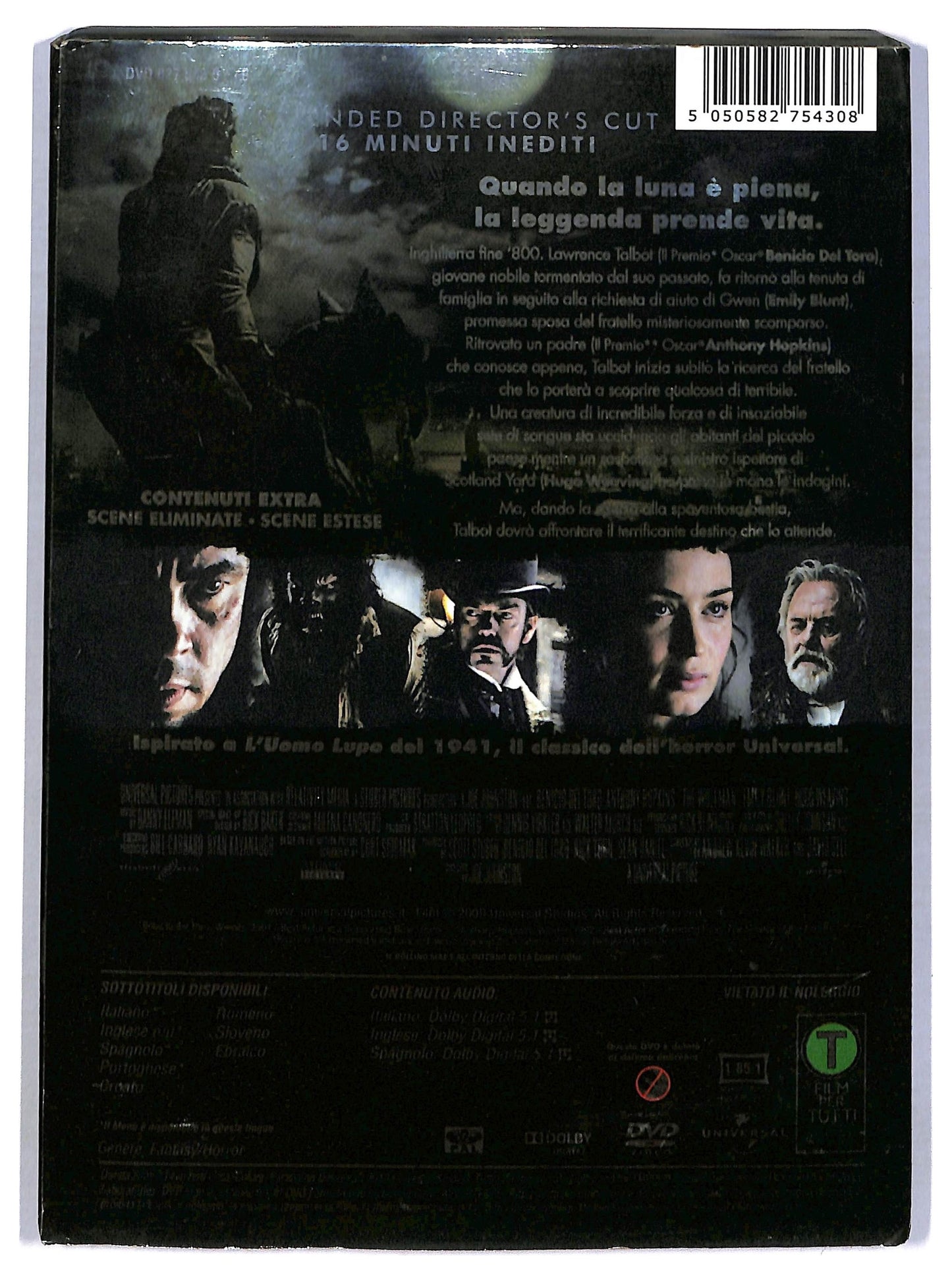 EBOND The Wolfman - Slipcase DVD SLIM D786814