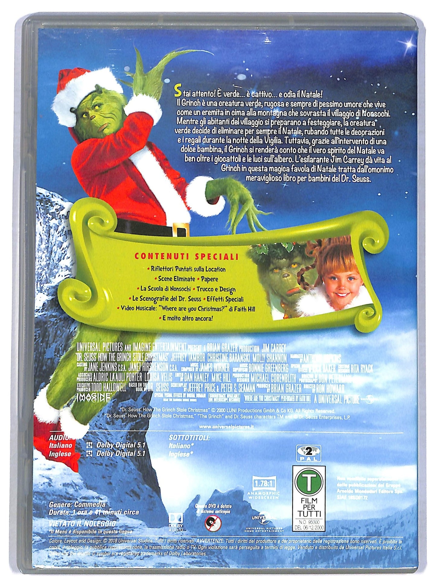 EBOND Il grinch EDITORIALE DVD D787047