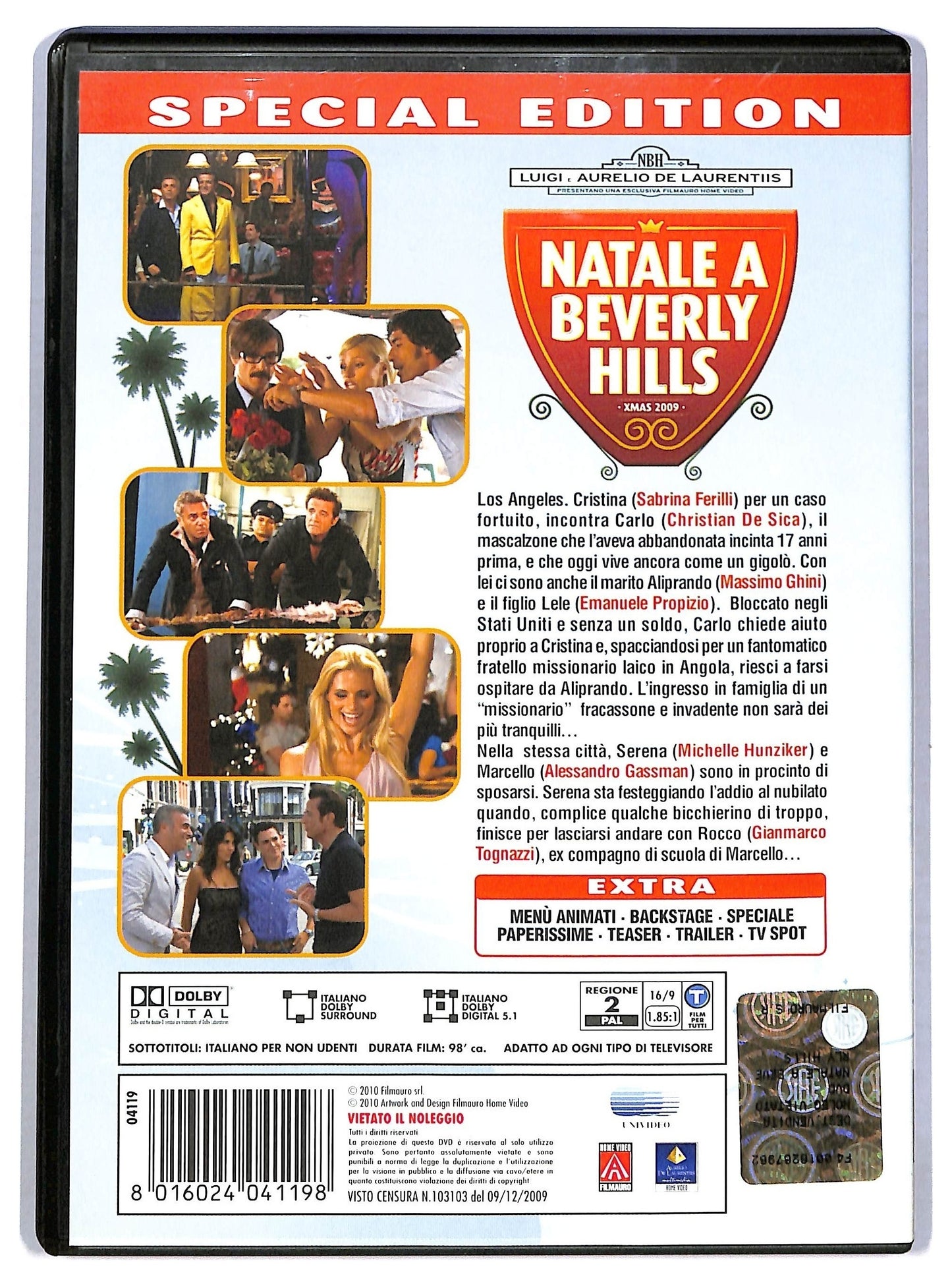 EBOND natale a beverly hills EDIZIONE SPECIALE DVD D787105