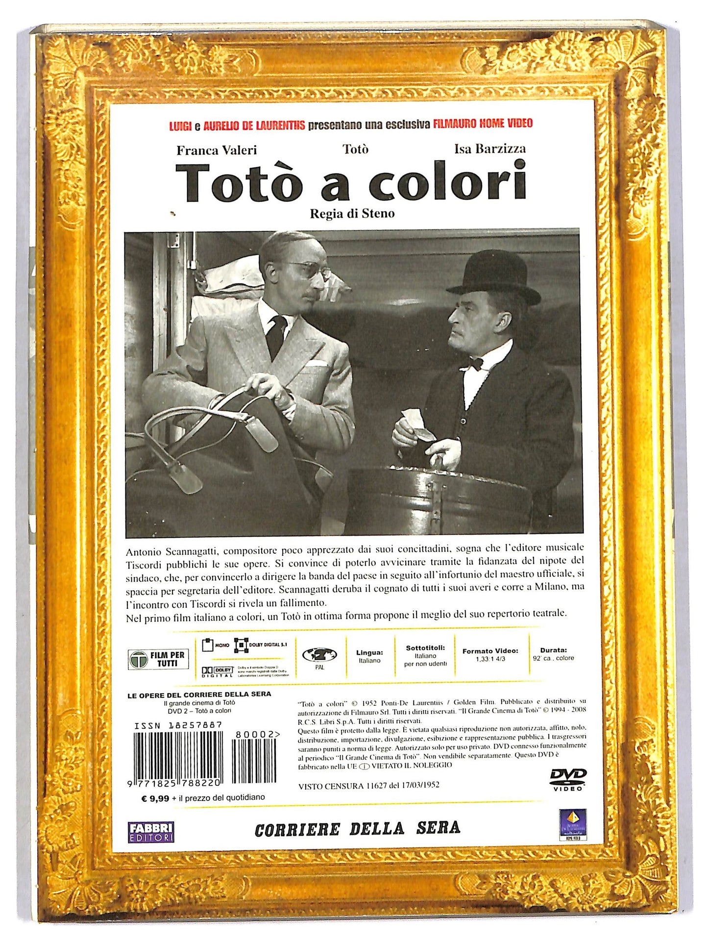 EBOND Toto a colori - Volume 02 Slipcase EDITORIALE DVD SLIM D787125