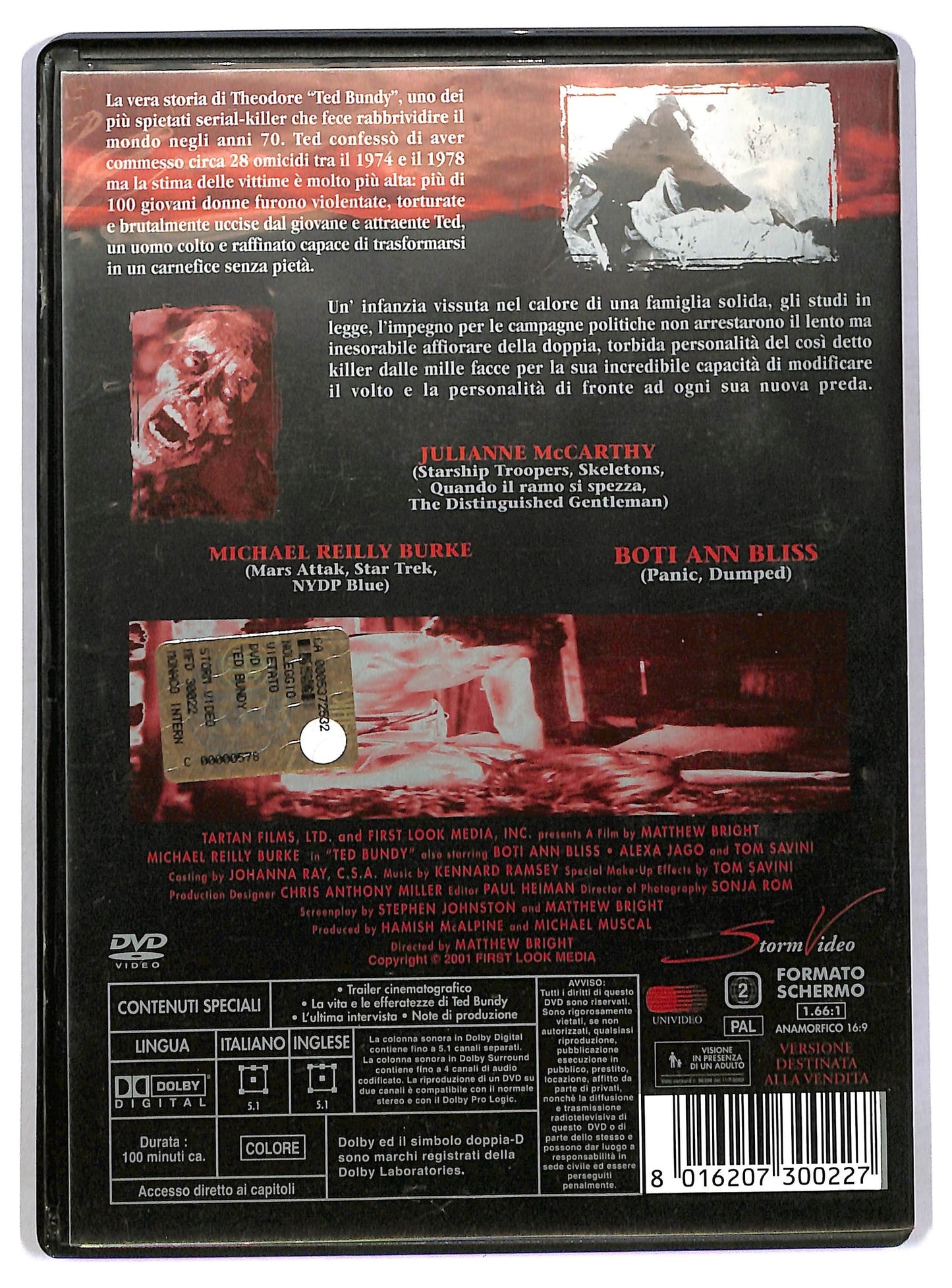 EBOND Ted Bundy (film) DVD D787141