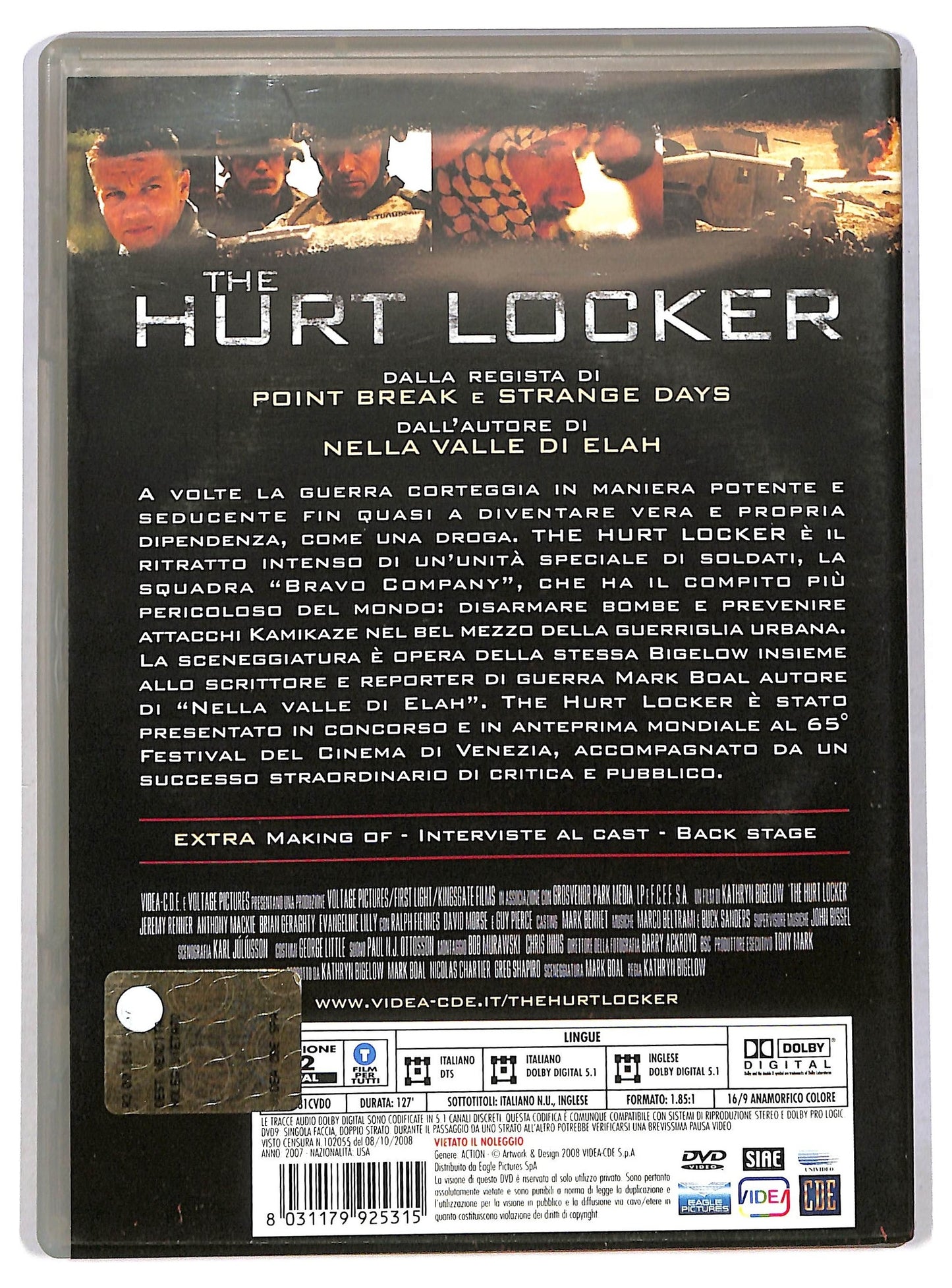 EBOND The Hurt Locker DVD D787146