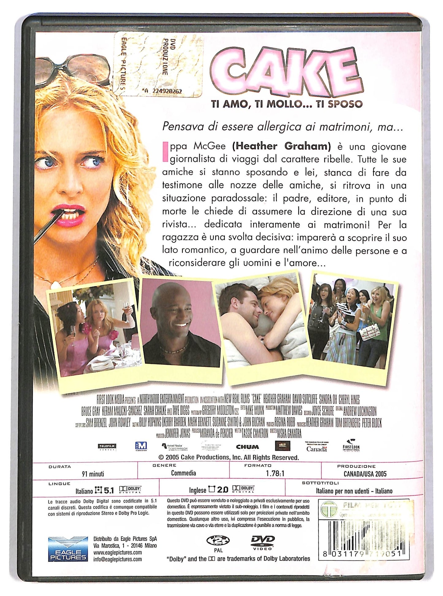 EBOND Cake - Ti amo ti mollo ti sposo DVD D787257