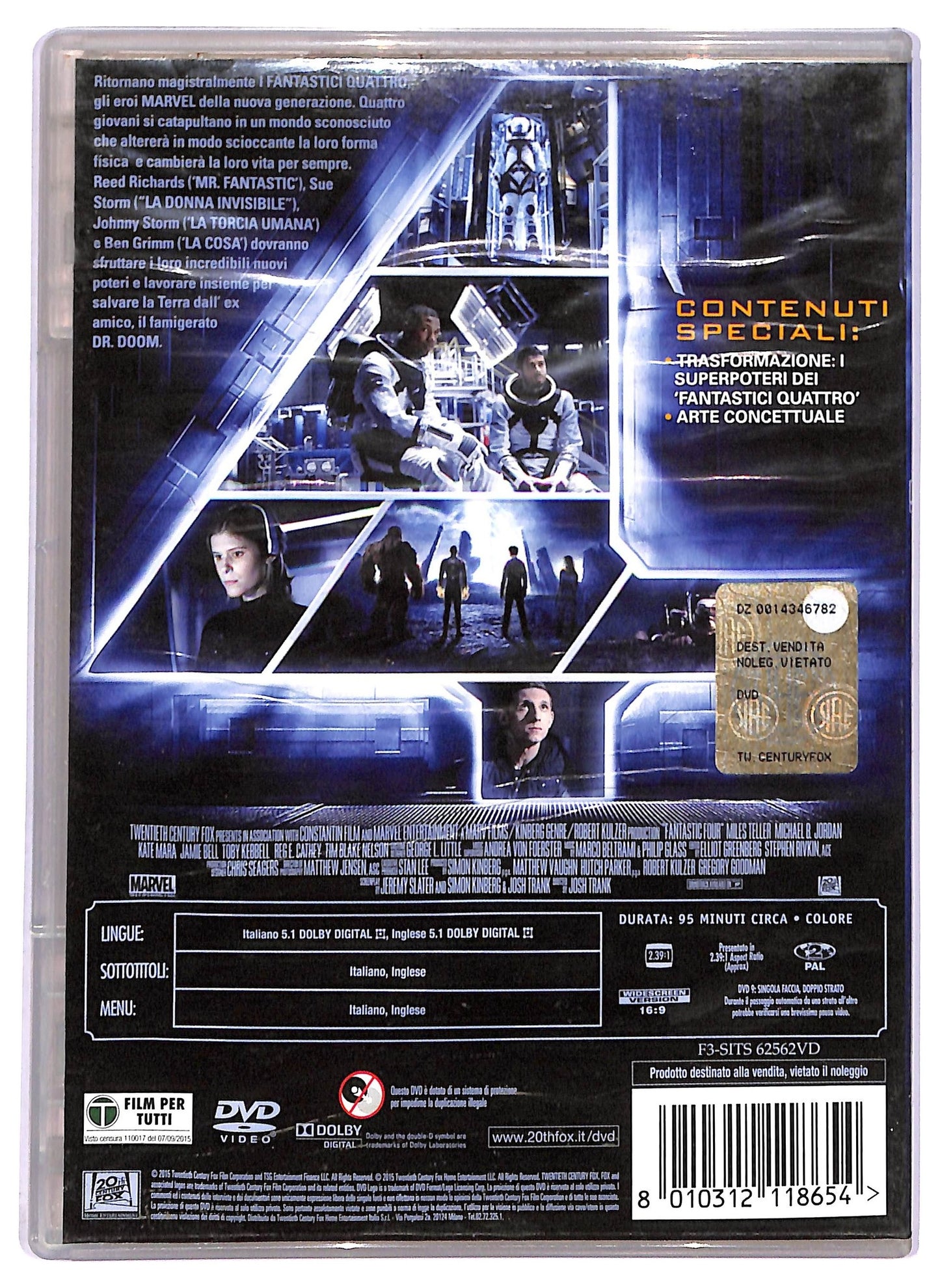 EBOND Fantastic 4 (Silm Edition) DVD D787310