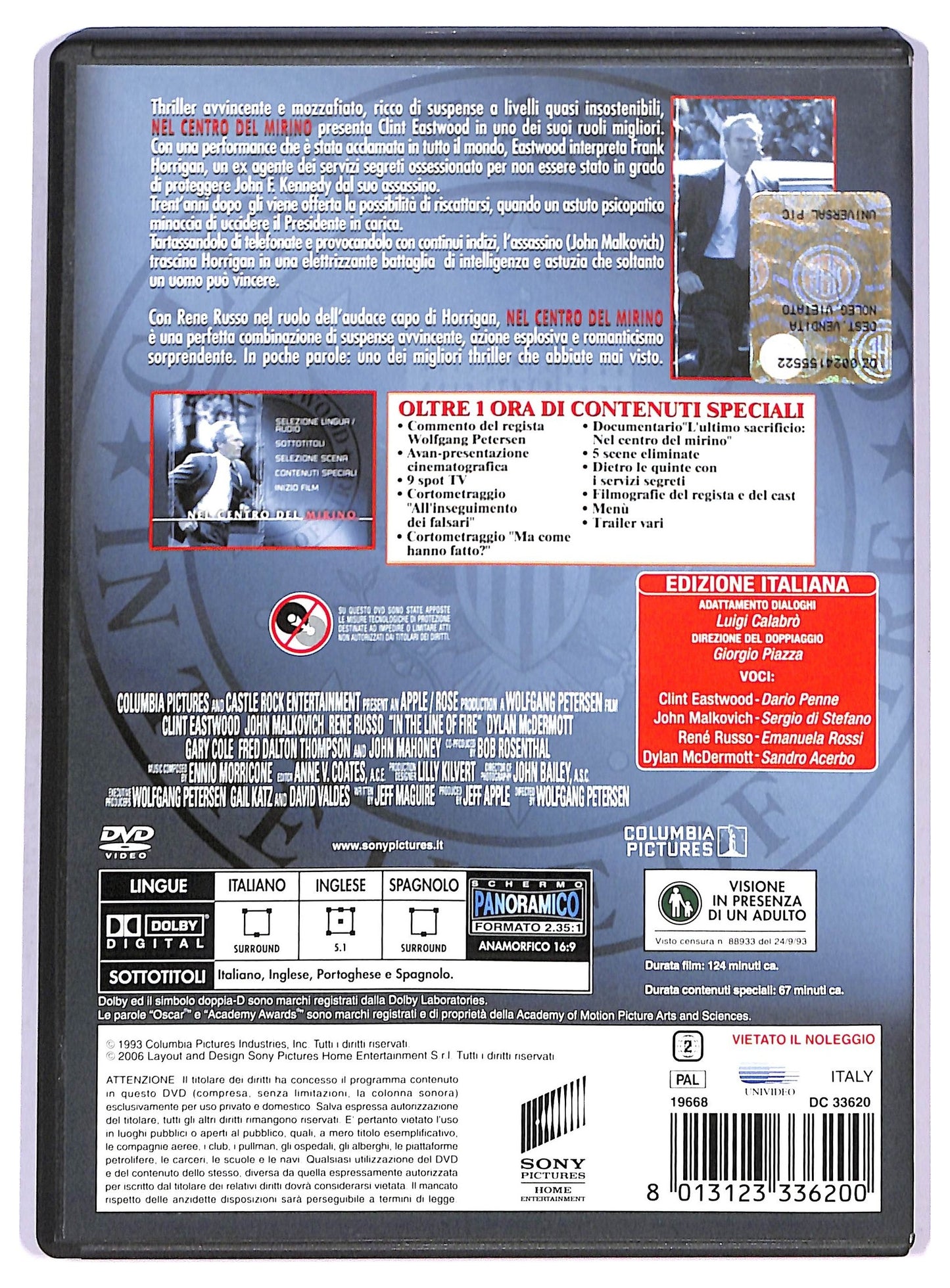 EBOND Nel centro del mirino DVD D787329