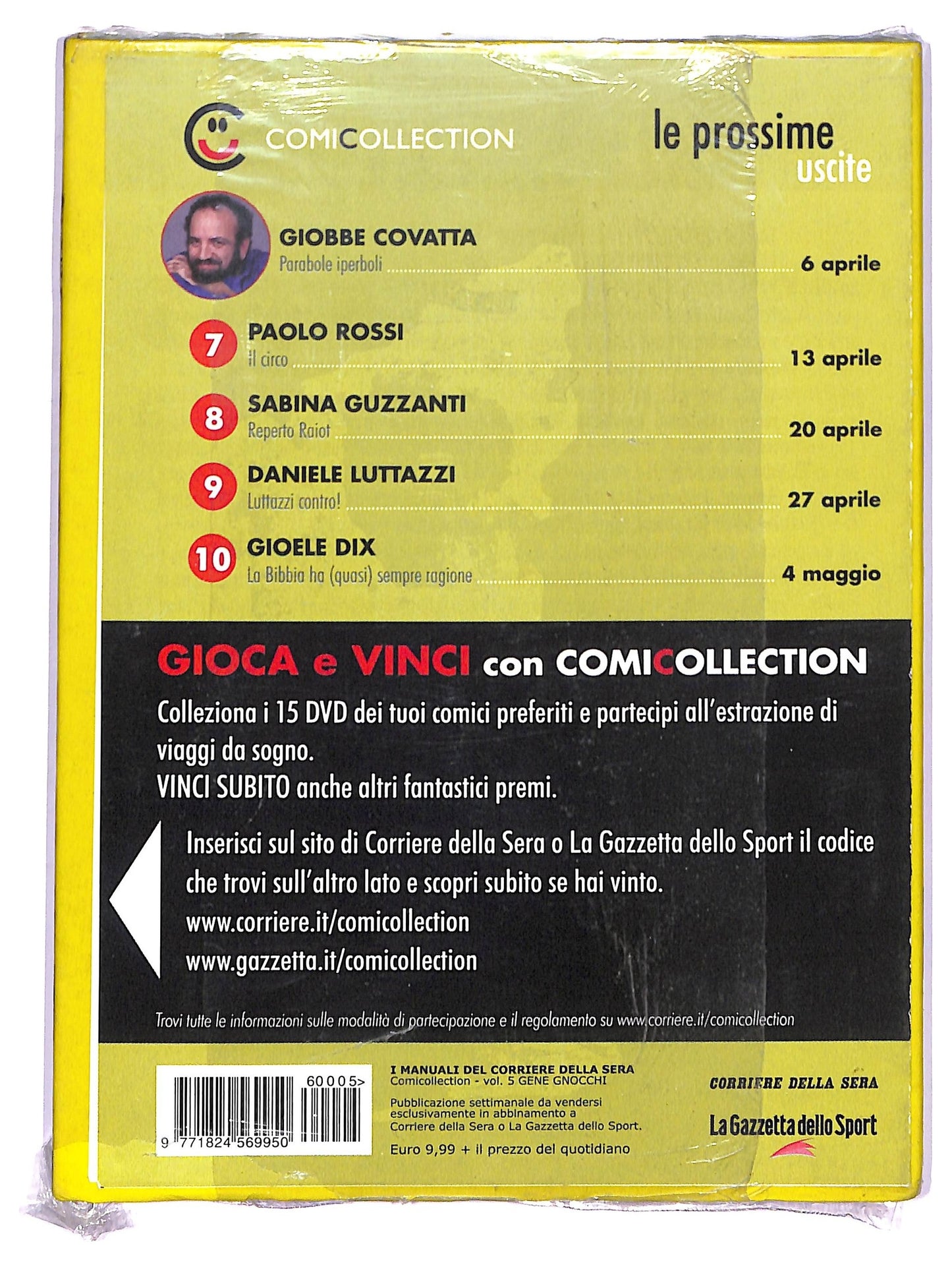 EBOND ComiCollection Gene Gnocchi vol.5 EDITORIALE DVD D787502