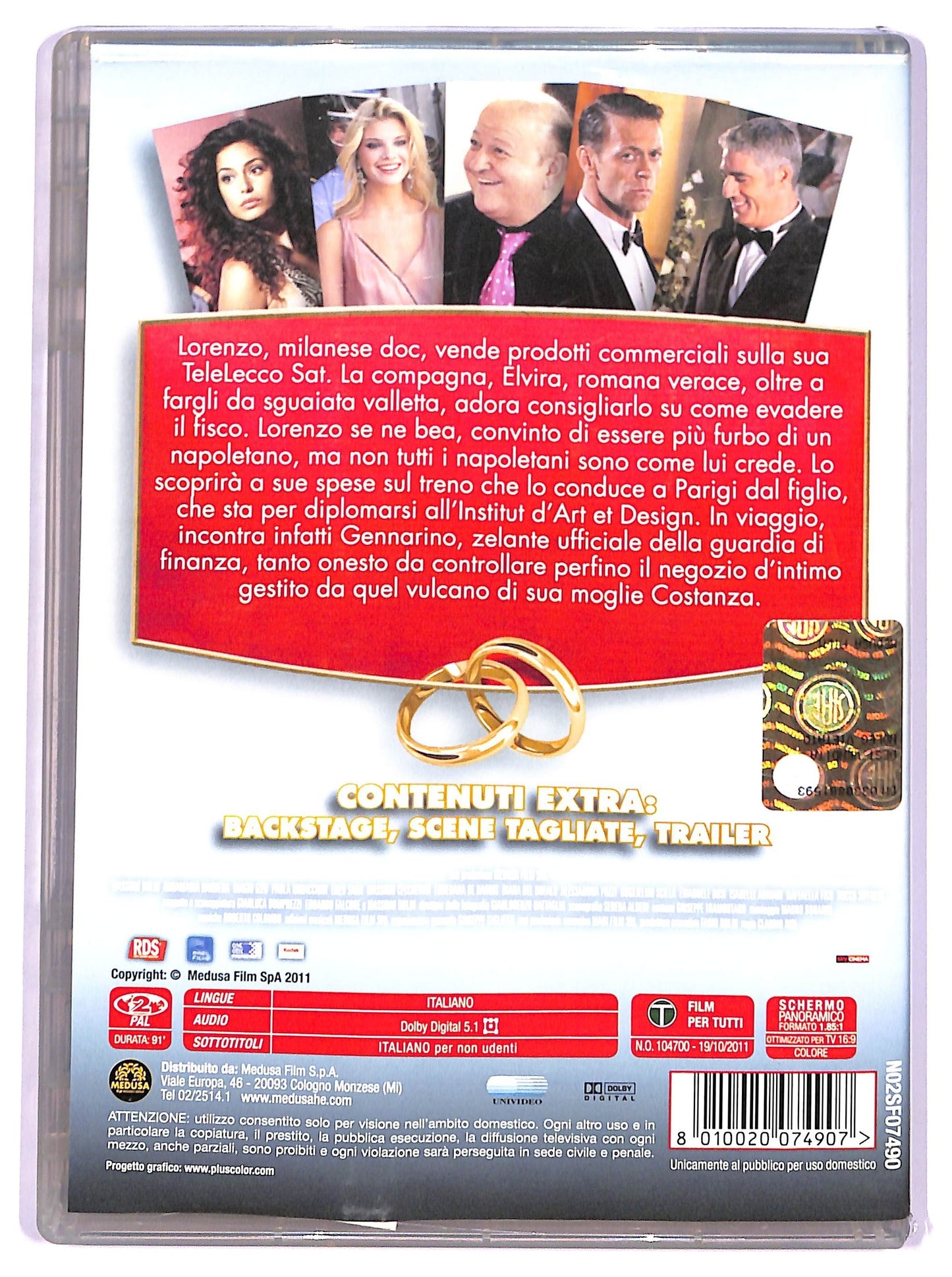 EBOND Matrimonio a Parigi DVD D787504