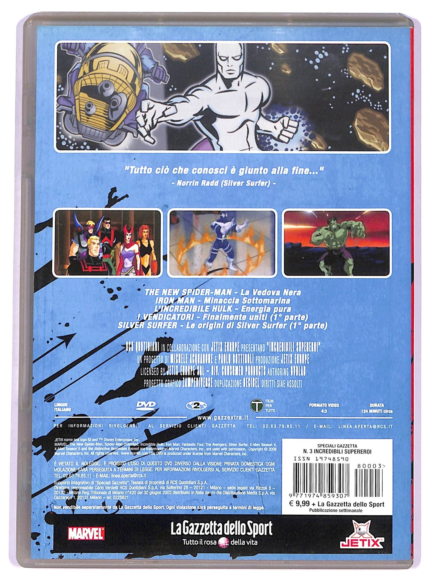 EBOND Incredibili Supereroi Vendicatori Uniti Vol 3 DVD Editoriale D787510