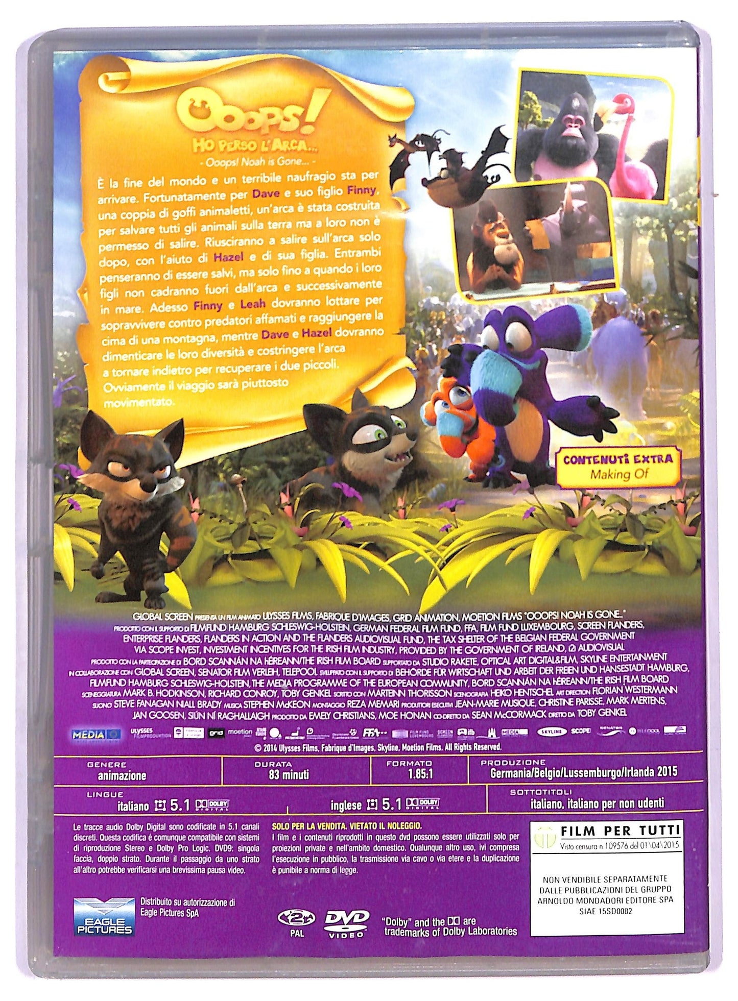EBOND Ooops! Ho Perso L'Arca... DVD EDITORIALE D787515