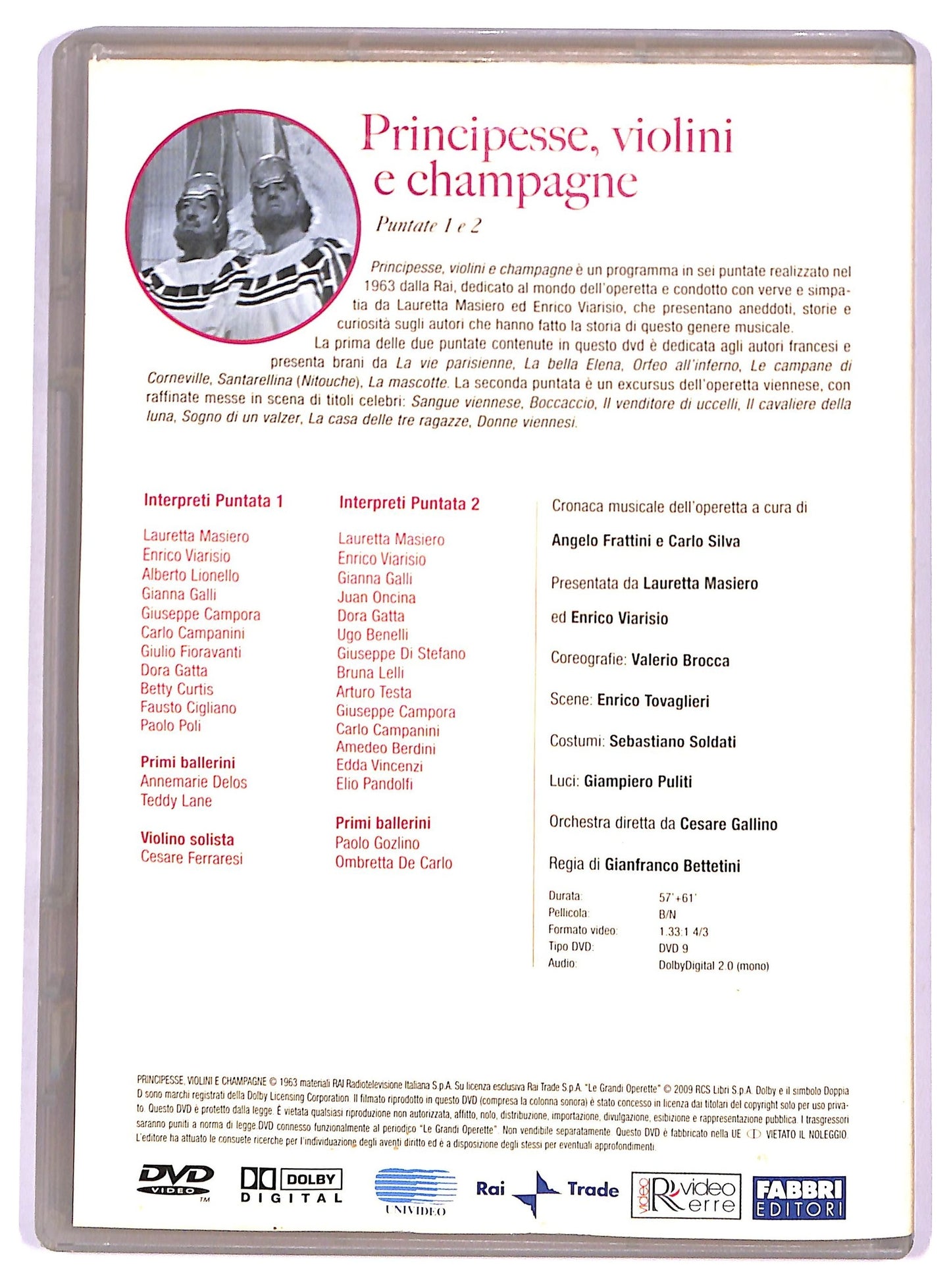 EBOND Principesse, violini e champagne puntate 1 - 2 EDITORIALE DVD D787534
