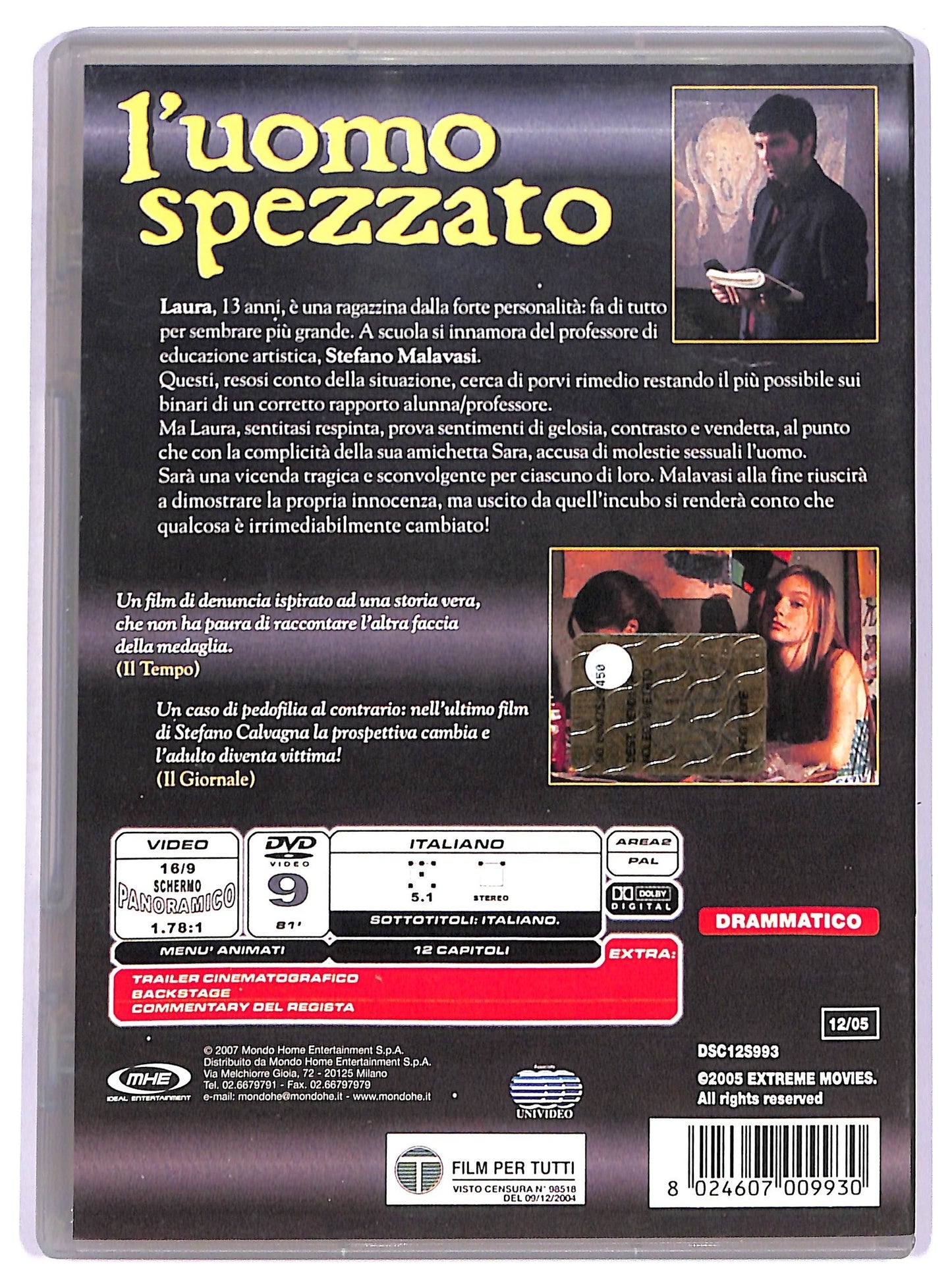EBOND L'uomo Spezzato DVD D787553