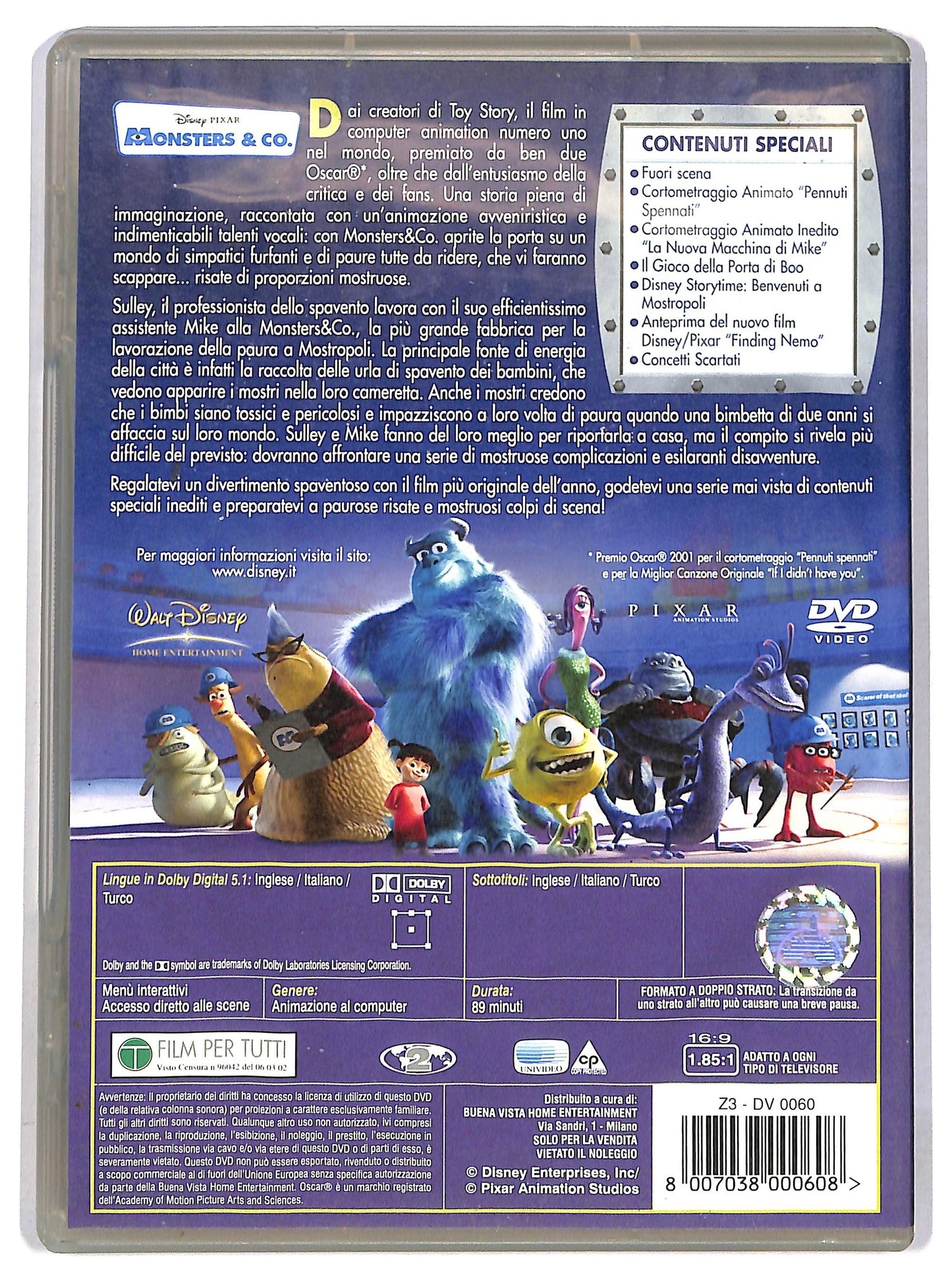 EBOND monsters & co DVD D787616