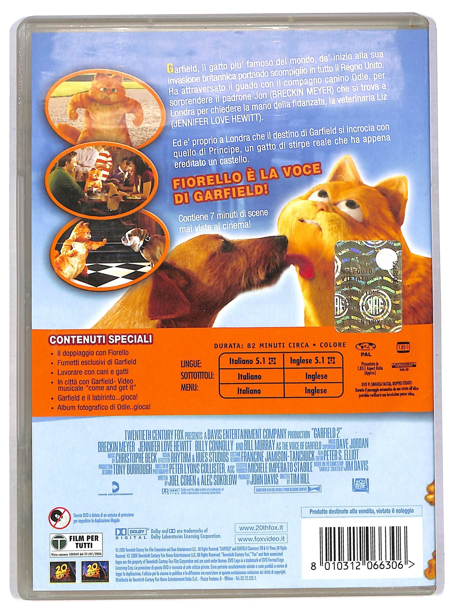 EBOND Garfield 2 DVD D787650