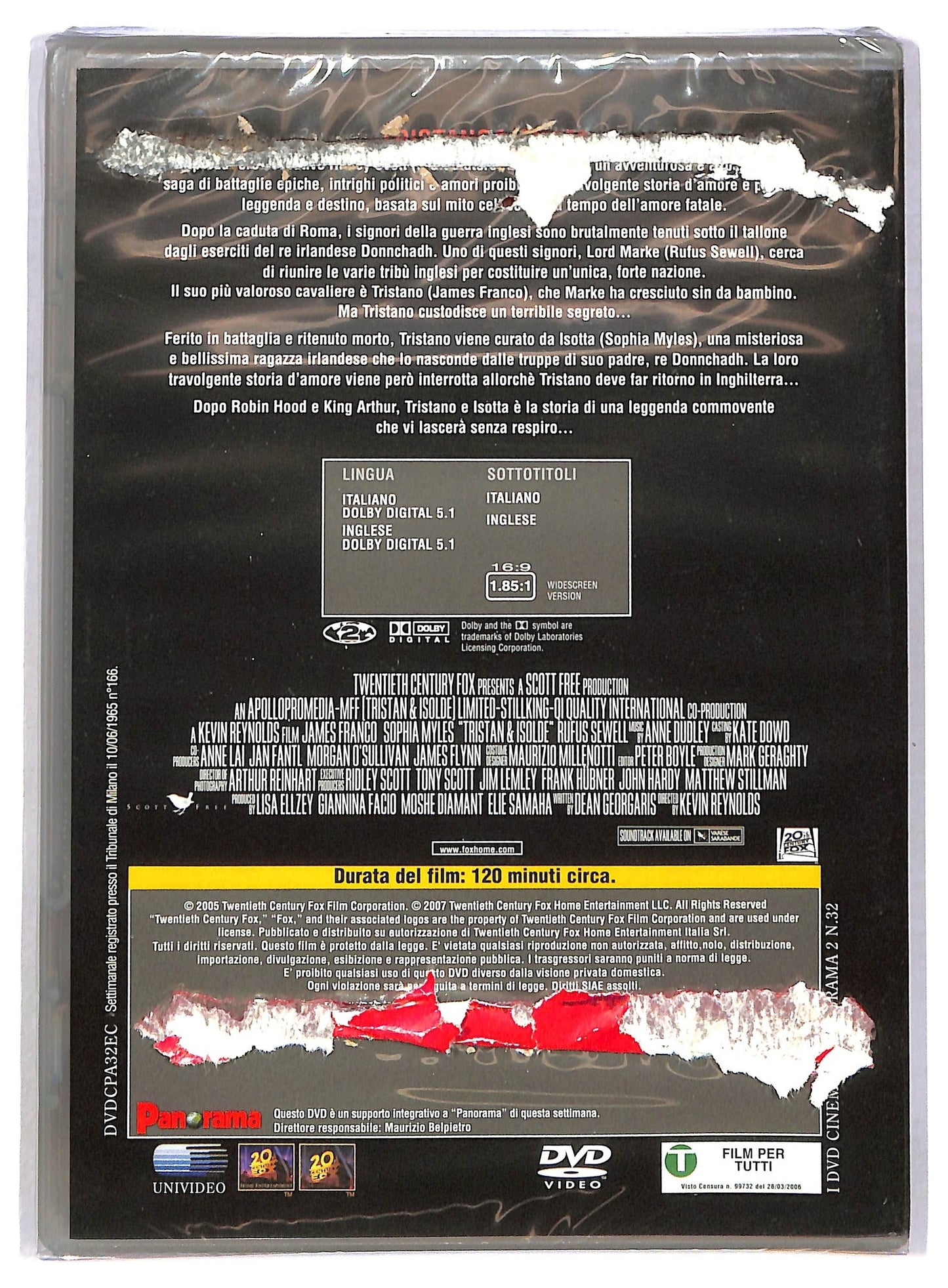 EBOND Tristano & Isotta EDITORIALE DVD D787750