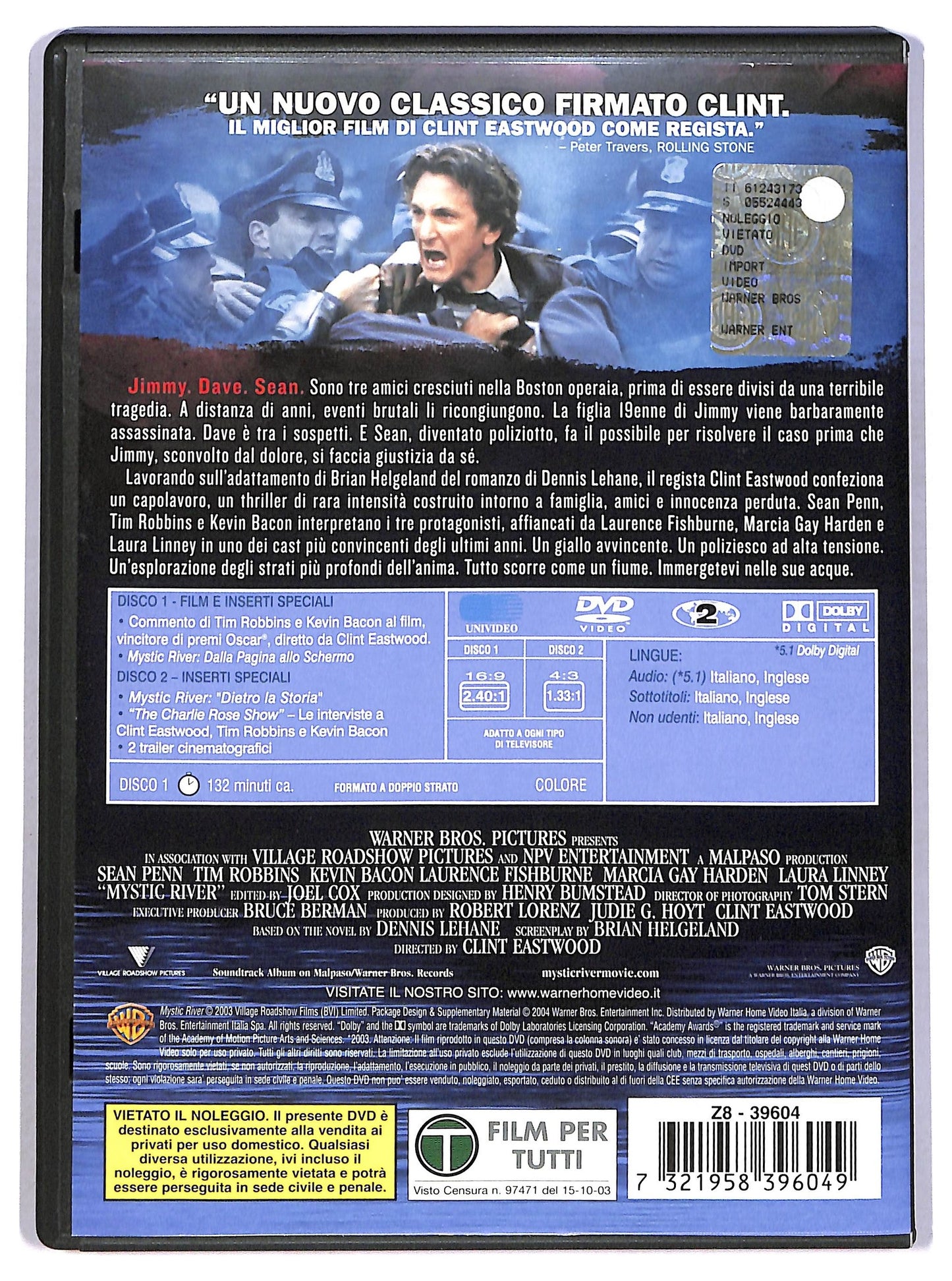 EBOND Mystic River DVD Edizione 2 Dischi D787825