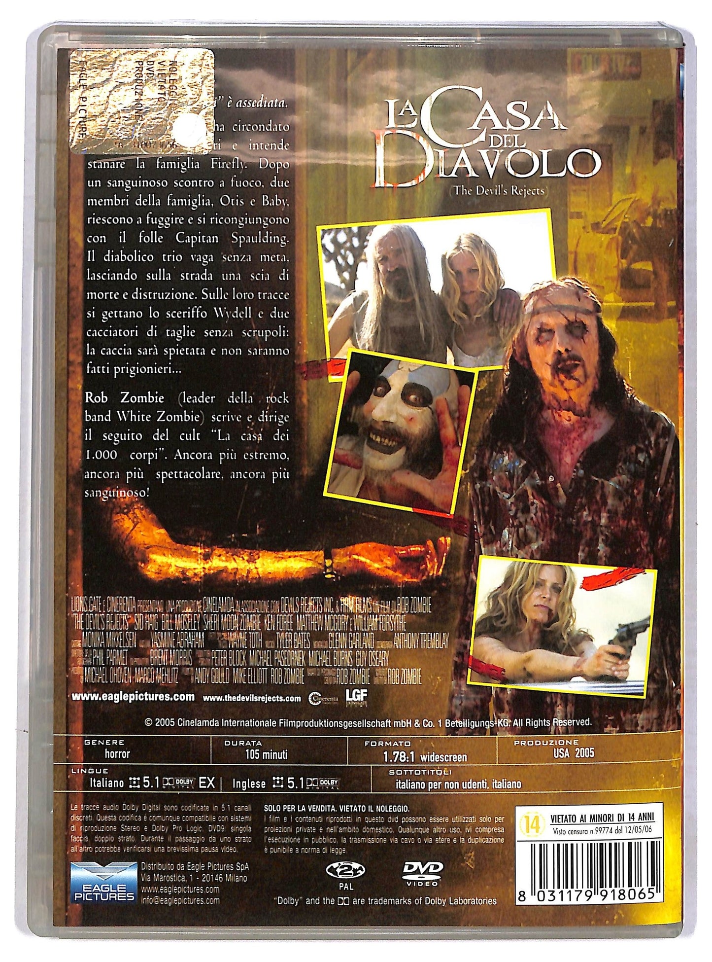 EBOND La casa del diavolo DVD D787858