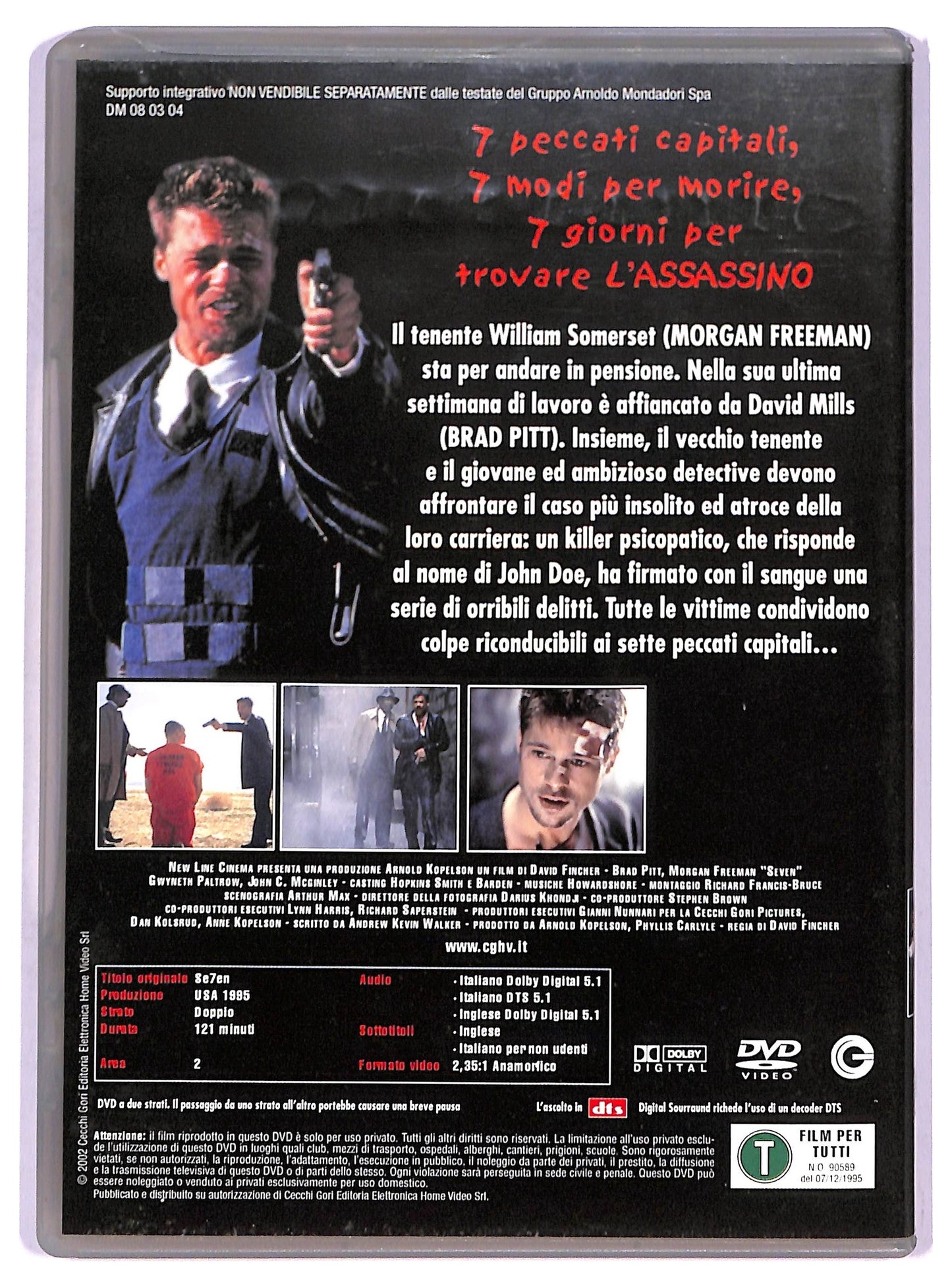 EBOND Seven EDITORIALE DVD D787939